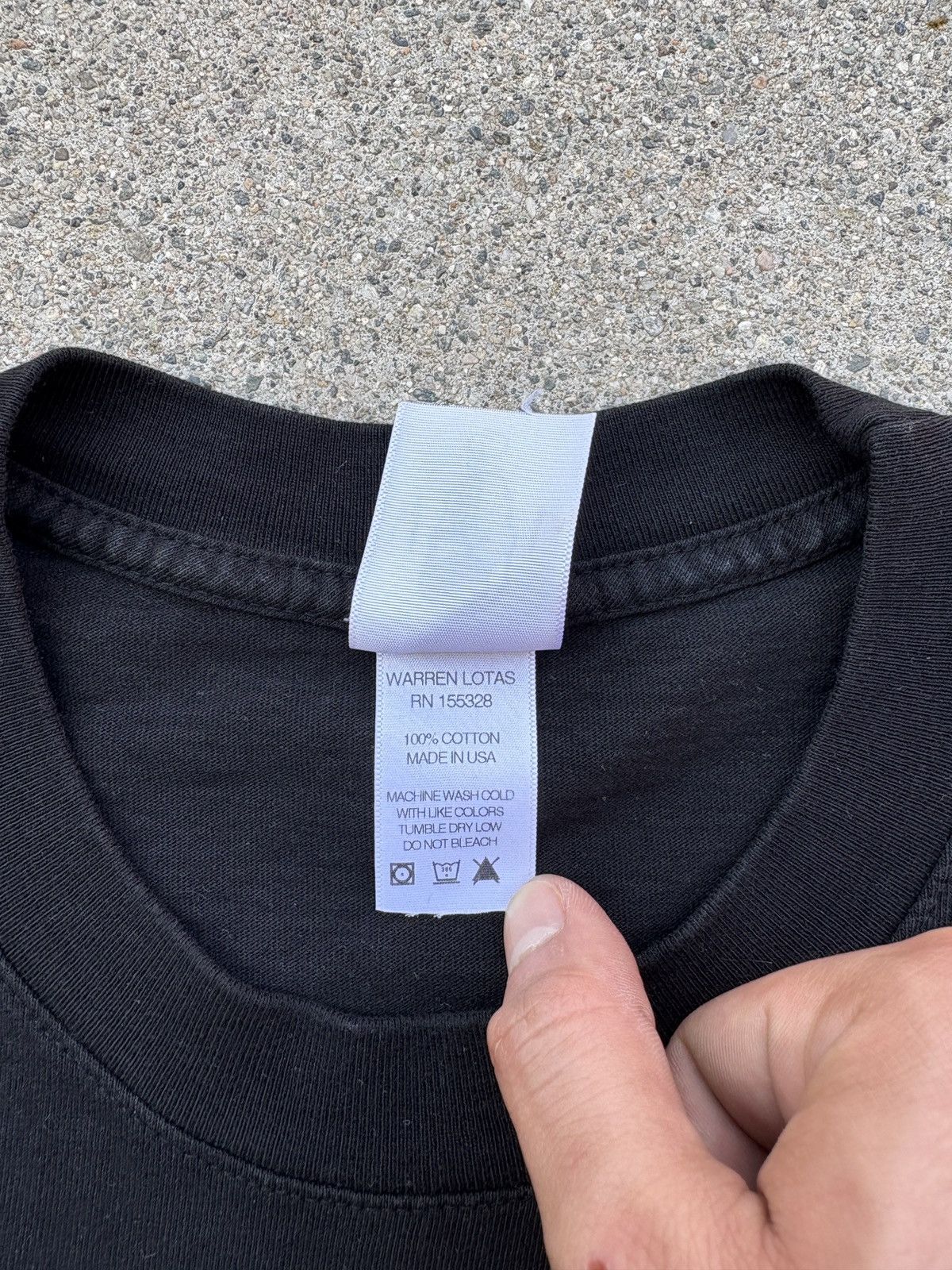 Warren Lotas 2020 Warren Lotas “Vs. The World” Black T-Shirt Size M Size US M / EU 48-50 / 2 - 8 Thumbnail
