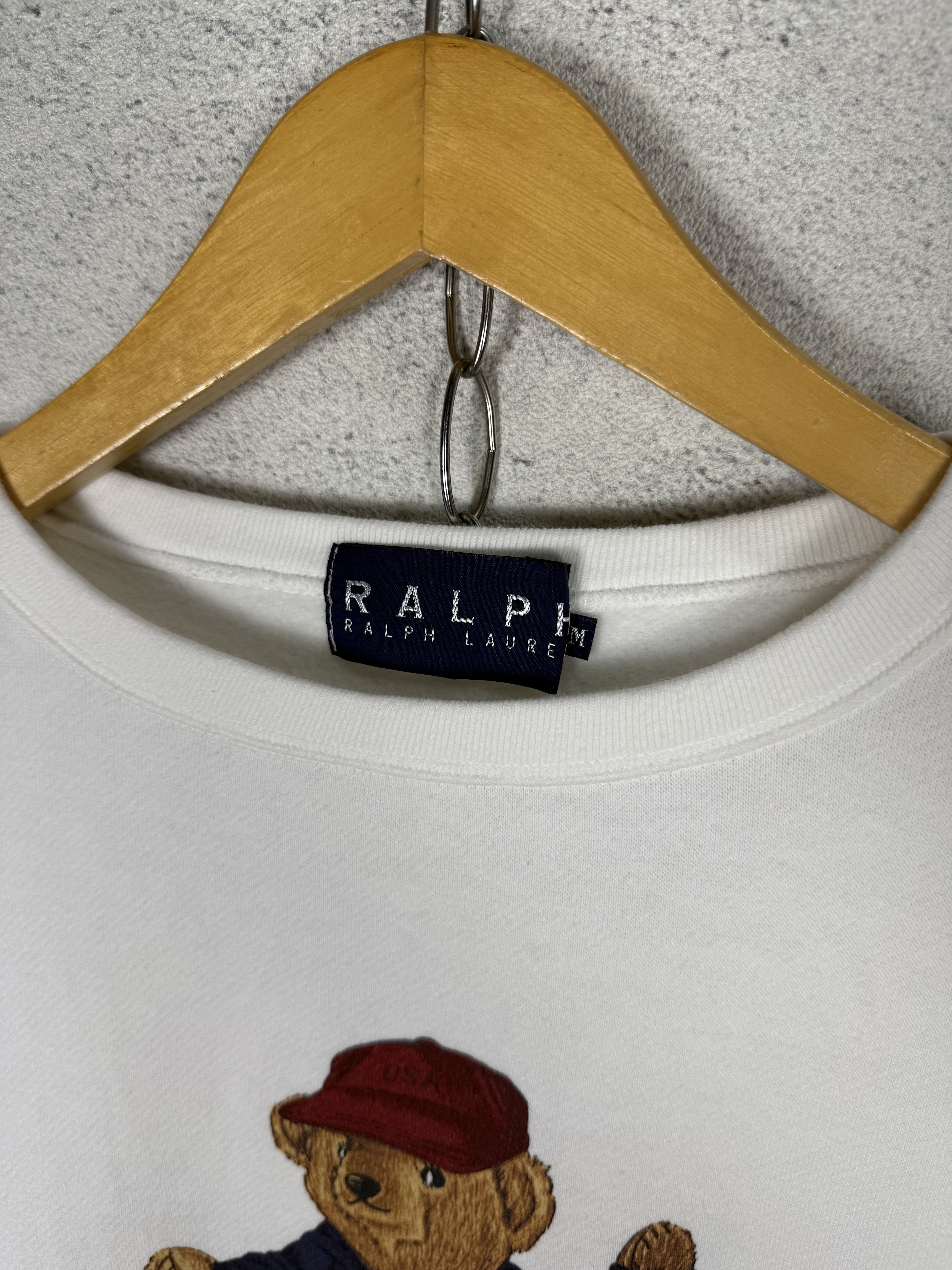 Polo Ralph Lauren Vintage Polo Bear Ralph Lauren Sweatshirt Crewneck Size US M / EU 48-50 / 2 - 3 Thumbnail
