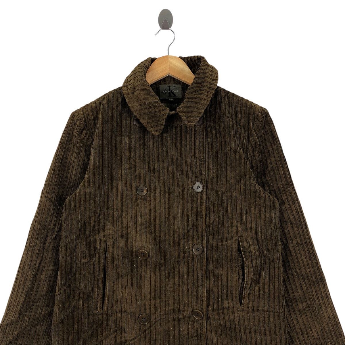 Calvin Klein × Vintage Vintage Fashion Designer CALVIN KLEIN USA Peacoat Jacket Size US S / EU 44-46 / 1 - 2 Thumbnail