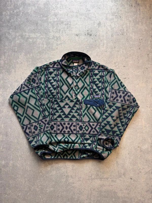 Patagonia Patagonia Synchilla Fleece Geomtric Pattern Aztec Navajo Size US M / EU 48-50 / 2 - 1 Thumbnail