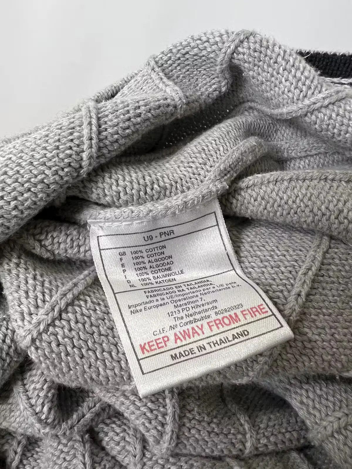 Nike × Vintage Vintage Nike court knitted y2k Size US L / EU 52-54 / 3 - 7 Thumbnail