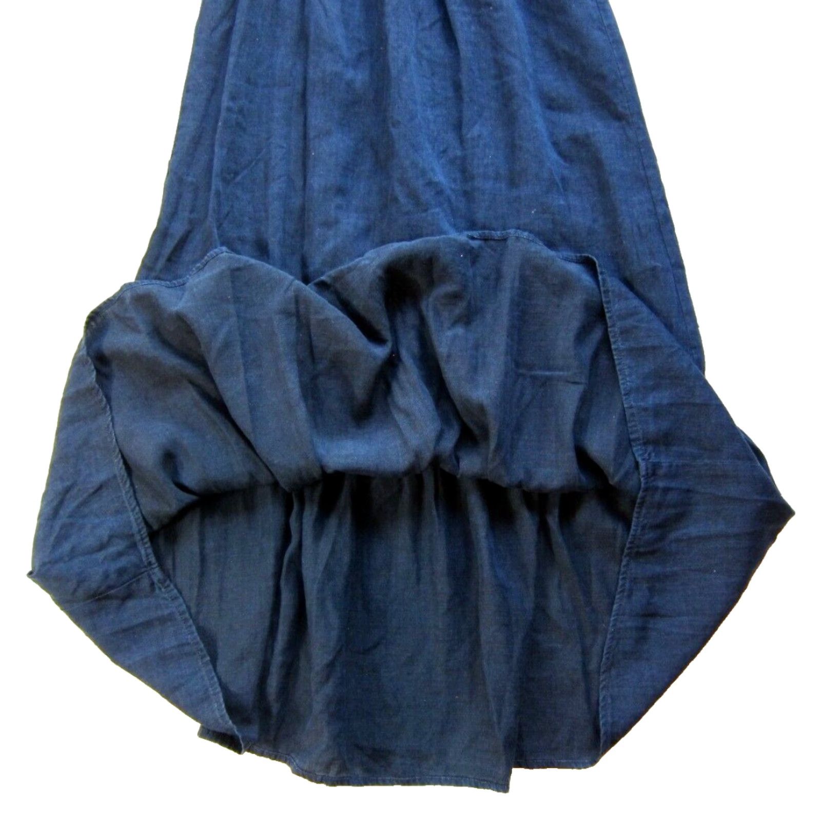 Banana Republic Banana Republic Dress 100% Rayon Blue Twist Spaghetti Strap Slip Midi Maxi Dress P4 Size S / US 4 / IT 40 - 5 Thumbnail
