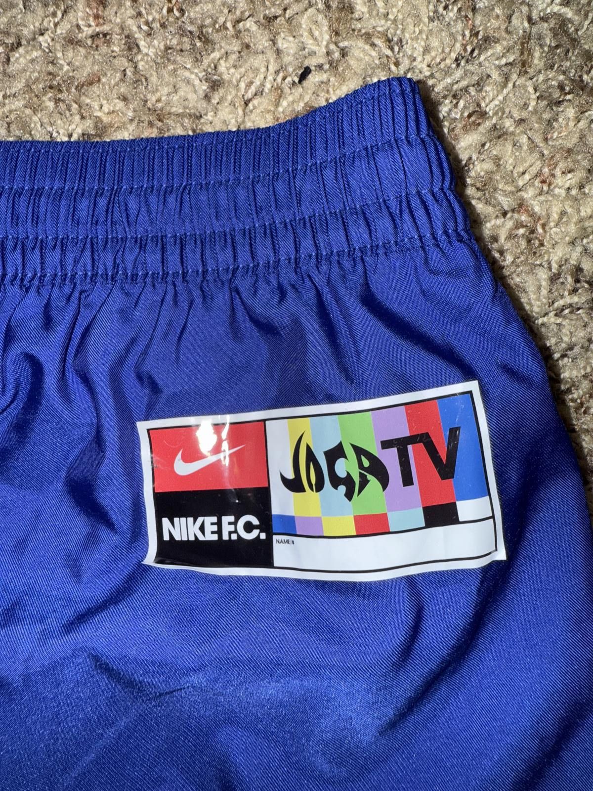 Nike Nike F.C Men’s Woven Joga Bonito Blue Shorts Sample Size US 30 / EU 46 - 8 Thumbnail