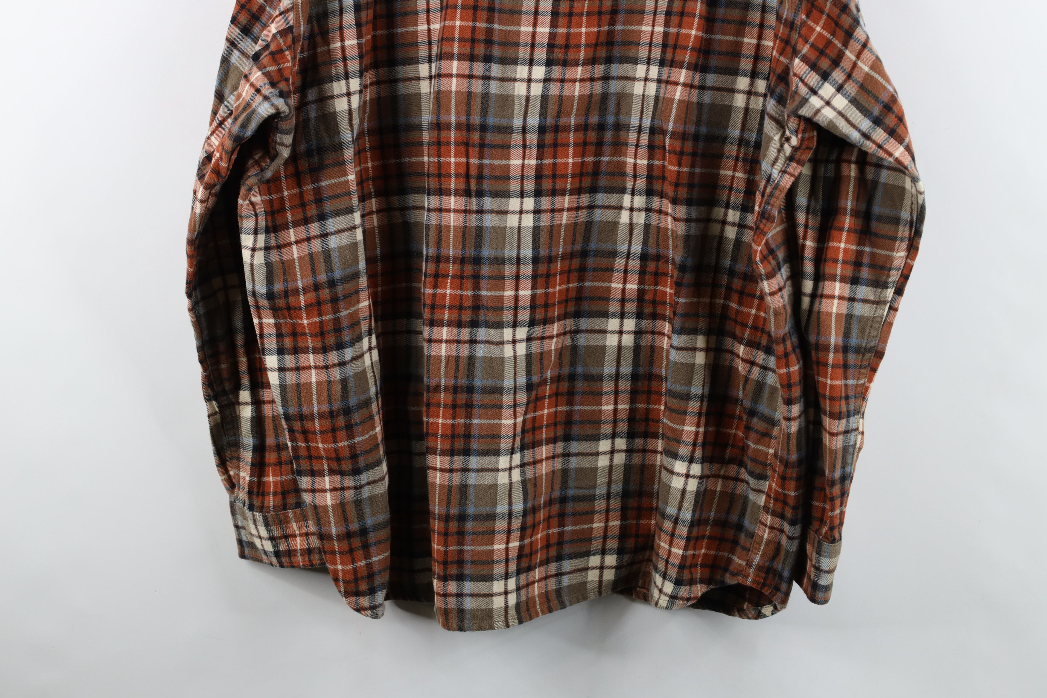 Carhartt Vintage Carhartt Flannel Collared Button Down Shirt Plaid Size US XXL / EU 58 / 5 - 13 Thumbnail