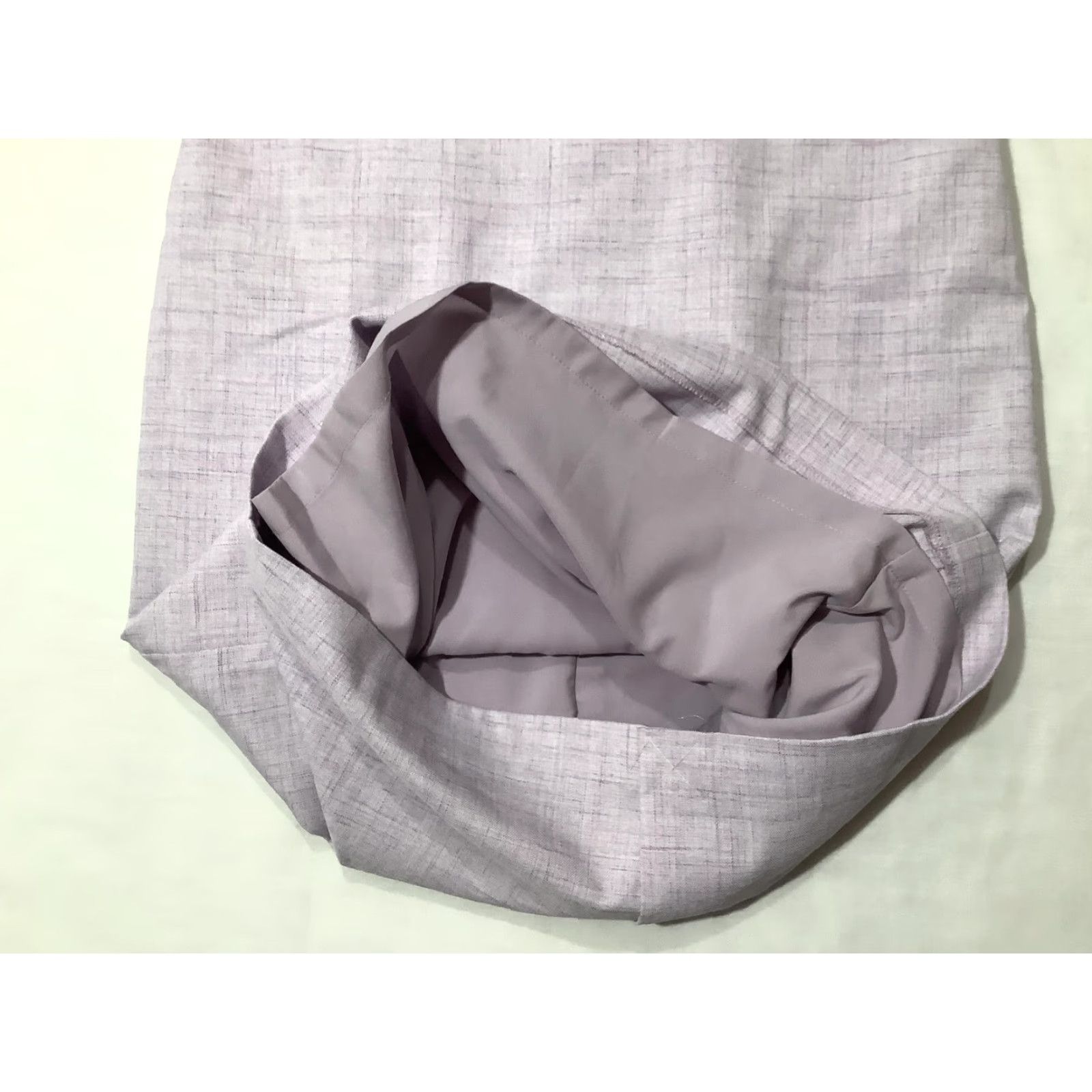 Ann Taylor Ann Taylor Dress Womens 6 Lilac Purple Sheath Career V-Neck Short Sleeve Lined Size 28" / US 6 / IT 42 - 5 Thumbnail