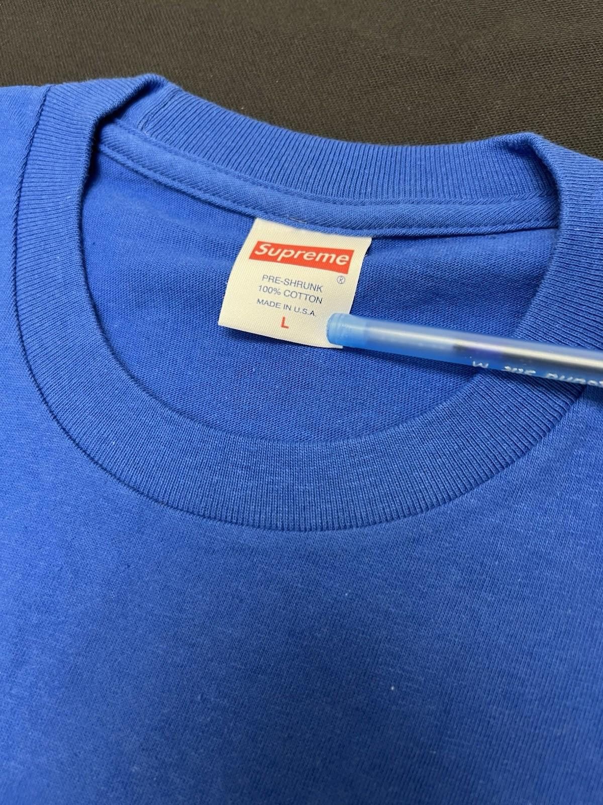 Supreme SS16 Supreme Motion Logo Tee Royal Blue L Large Size US L / EU 52-54 / 3 - 3 Thumbnail