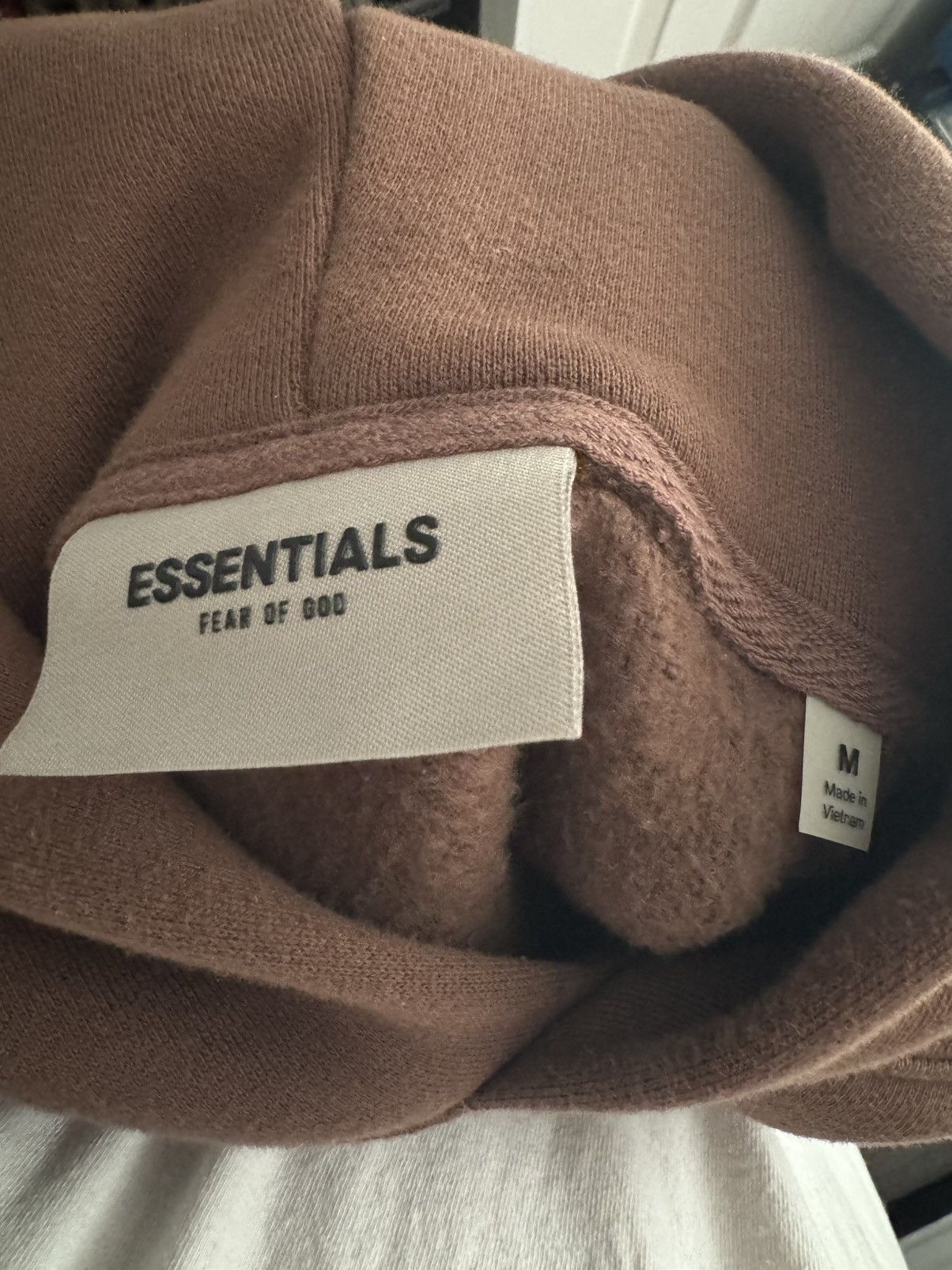 Essentials Fear of God Essentials Exclusive Brown Hoodie Size US M / EU 48-50 / 2 - 4 Thumbnail