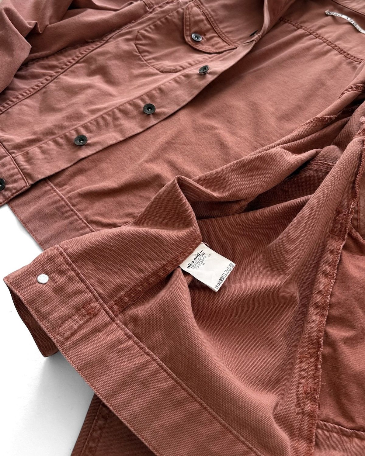 Japanese Brand NIKO AND OVERSIZED TRUCKER JACKET Size US M / EU 48-50 / 2 - 8 Thumbnail