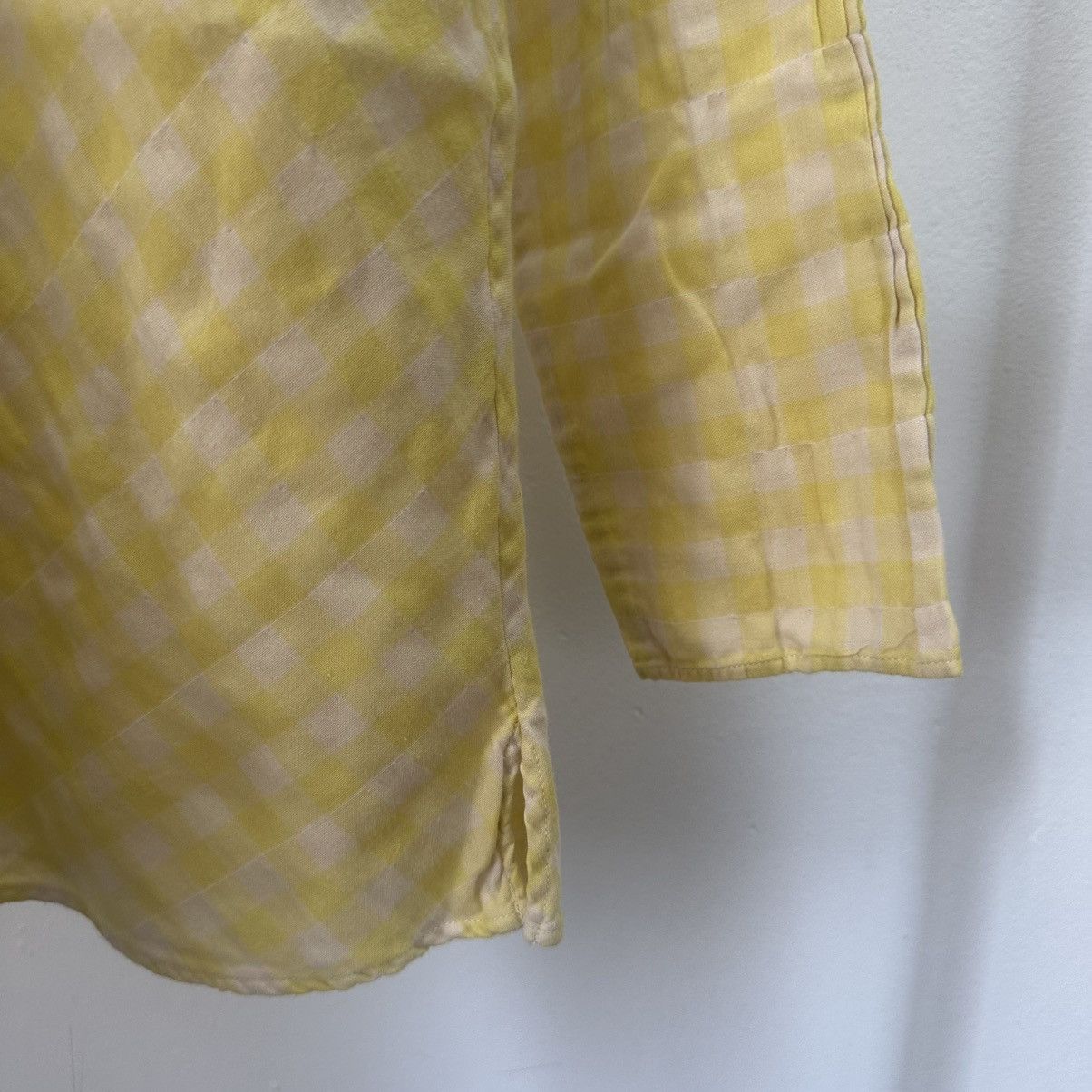 Homme Plisse Issey Miyake Plantation Checkered Button Up Size M / US 6-8 / IT 42-44 - 6 Thumbnail