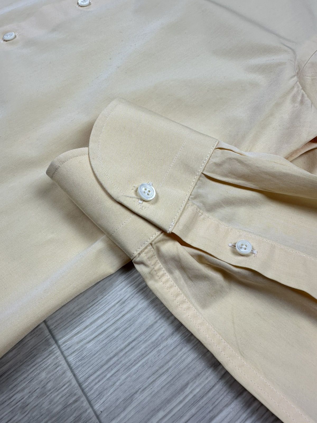 Canali Canali Long Sleeve Button Up Cotton Mens Shirt Size US L / EU 52-54 / 3 - 6 Thumbnail