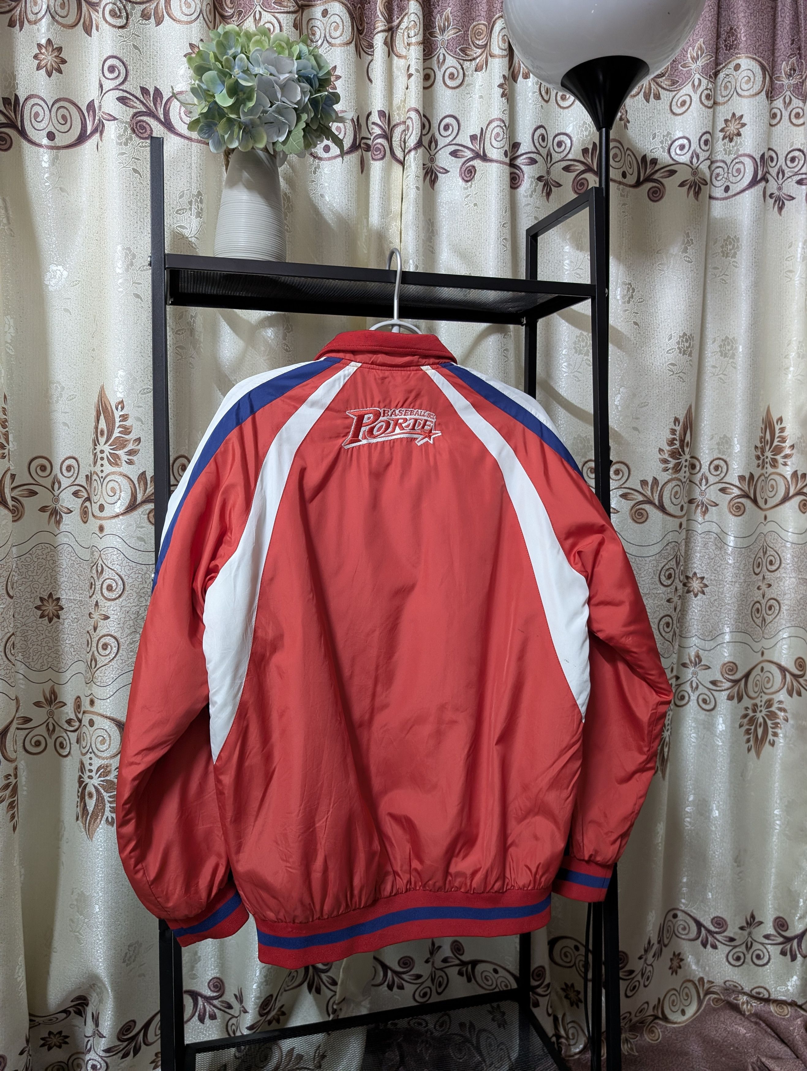VIntage Baseball Scl Porte Sweater Sportswear Light Jacket