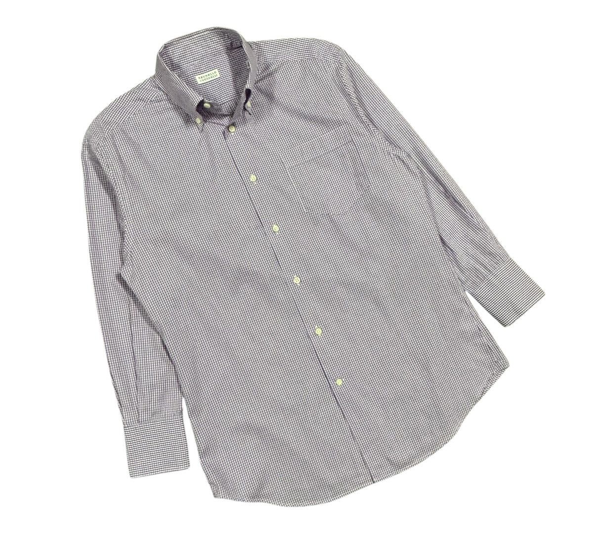 Brunello Cucinelli Brunello Cucinelli Og Checked Shirt Button Ups Italy Size US M / EU 48-50 / 2 - 9 Thumbnail