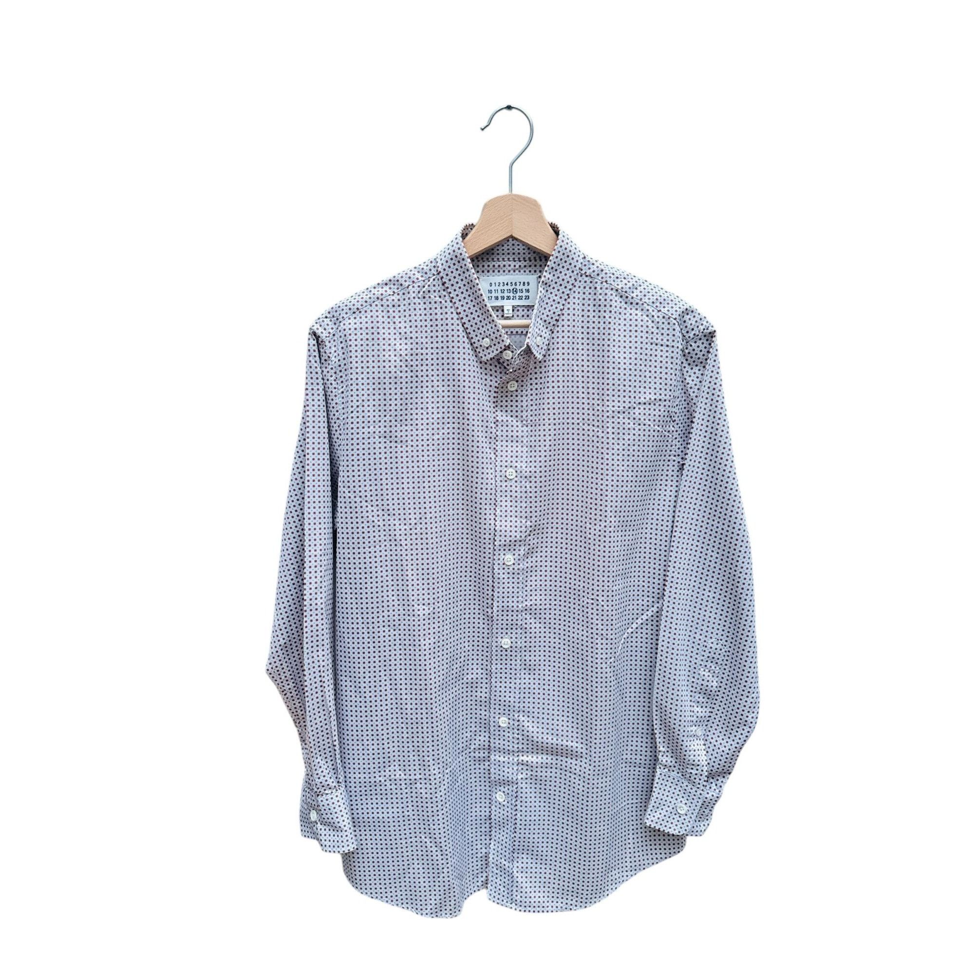 Maison Margiela 4 Stitches Dot Shirt Size US M / EU 48-50 / 2 - 1 Thumbnail