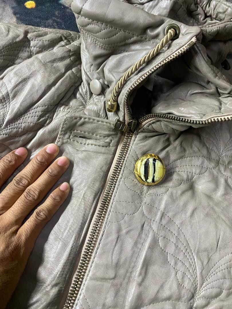 Genuine Leather × Vera Pelle Vera Pelle Made In Italy🔥 Leather Jacket Size L / US 10 / IT 46 - 6 Thumbnail