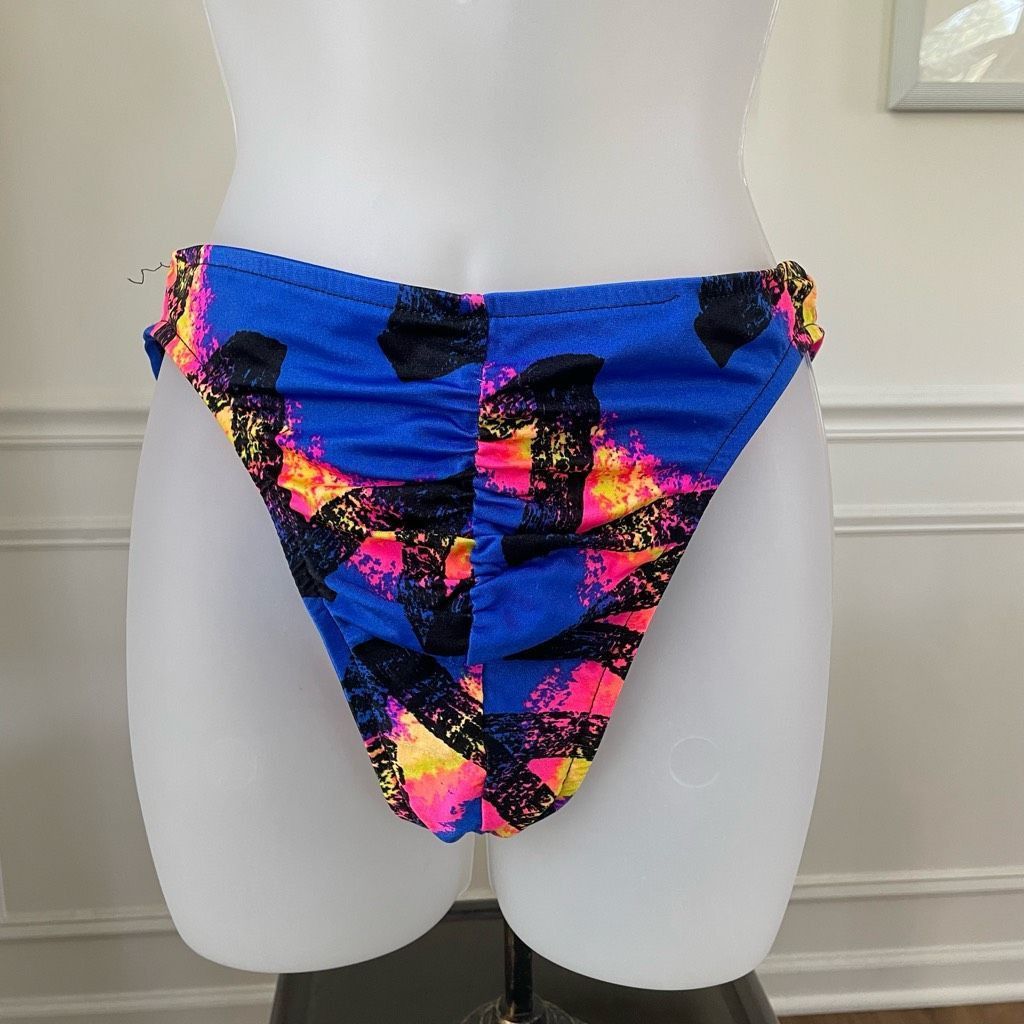 Vintage Vintage 80s Pacific Connections St Tropez Bikini Swimsuit M Size ONE SIZE - 4 Thumbnail
