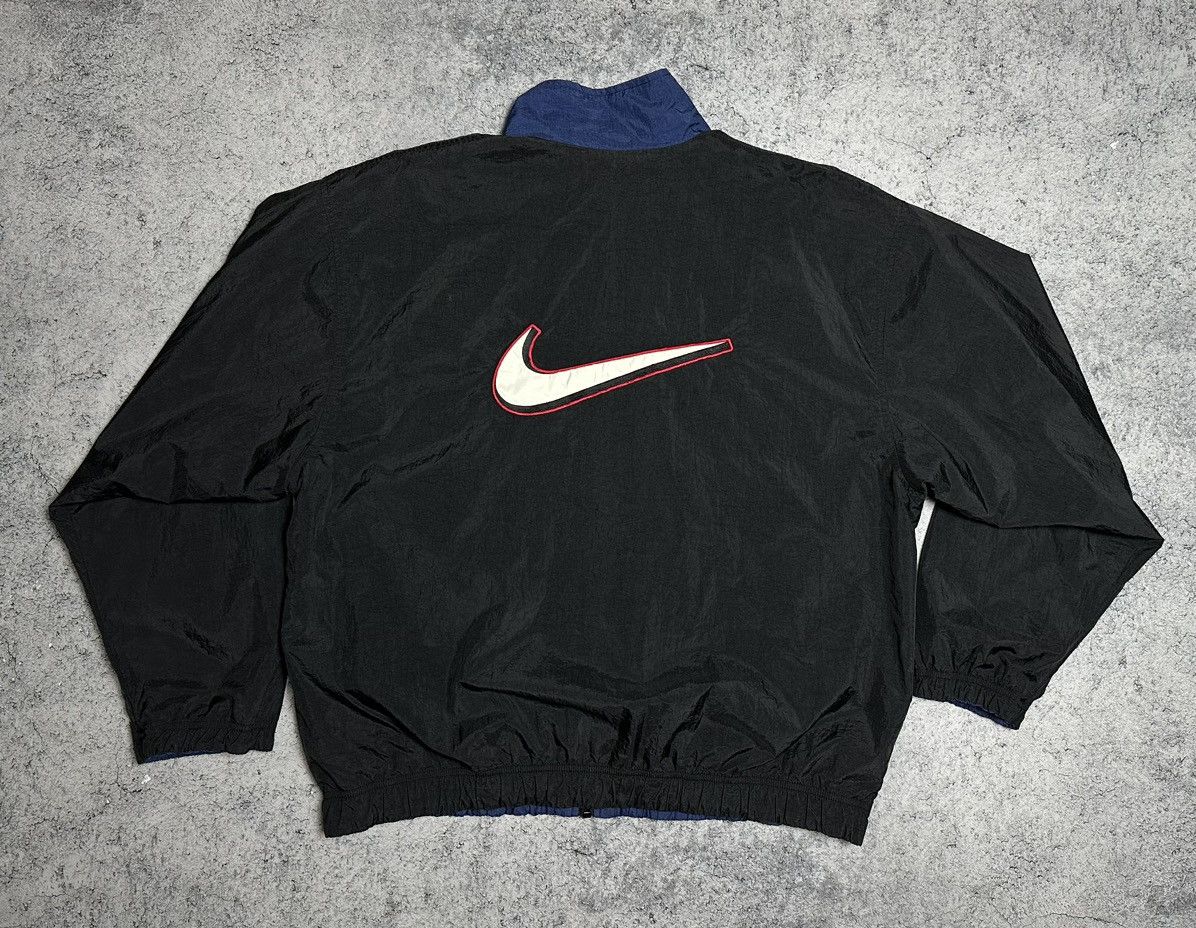 Nike Vintage 90s Nike Reversible Big Swoosh Logo Jacket Size US XL / EU 56 / 4 - 8 Thumbnail