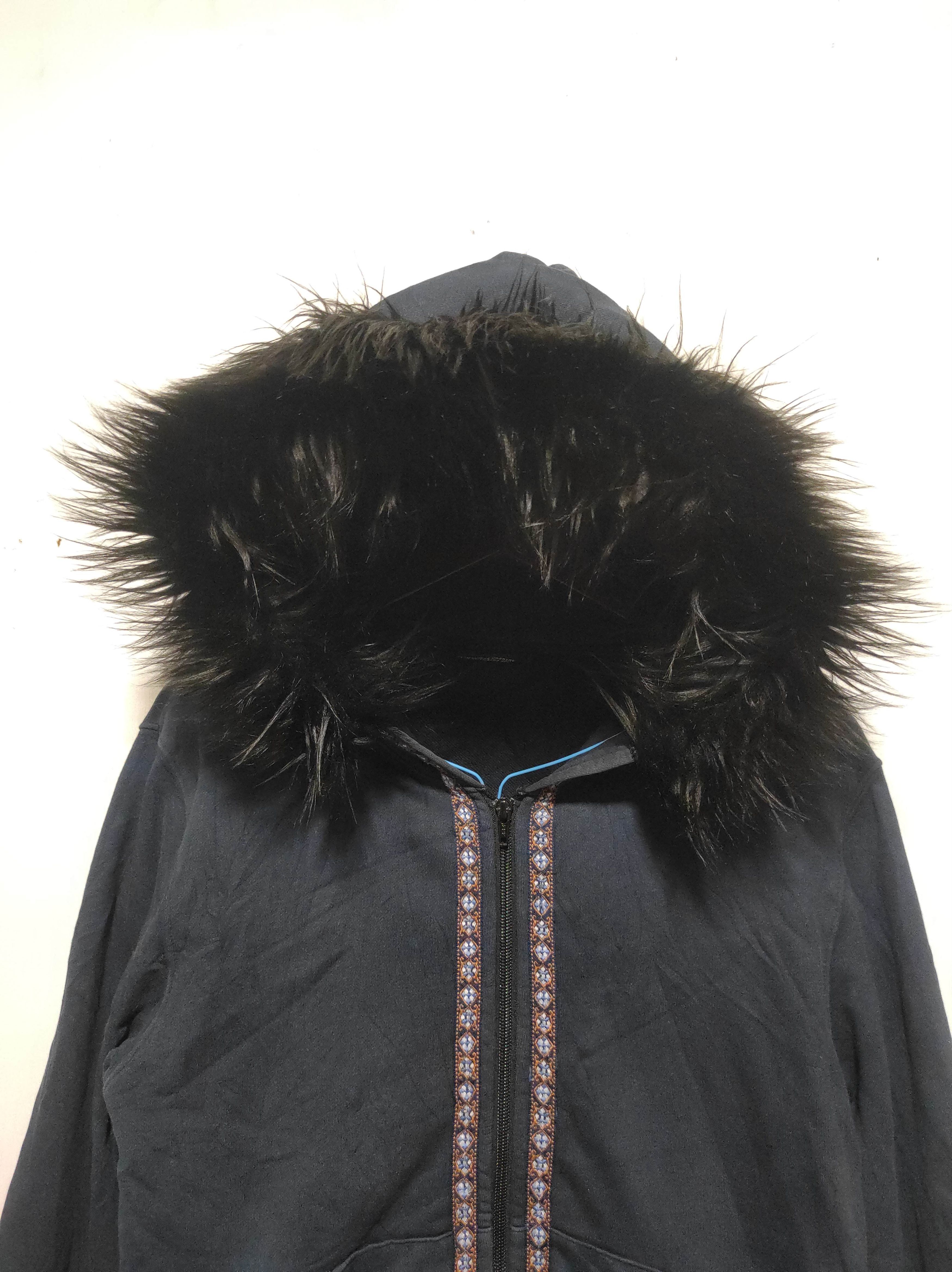 Hysteric Glamour Rokx Zip Fur Hoodie i6w9 Lgb Style navy Size US M / EU 48-50 / 2 - 3 Thumbnail