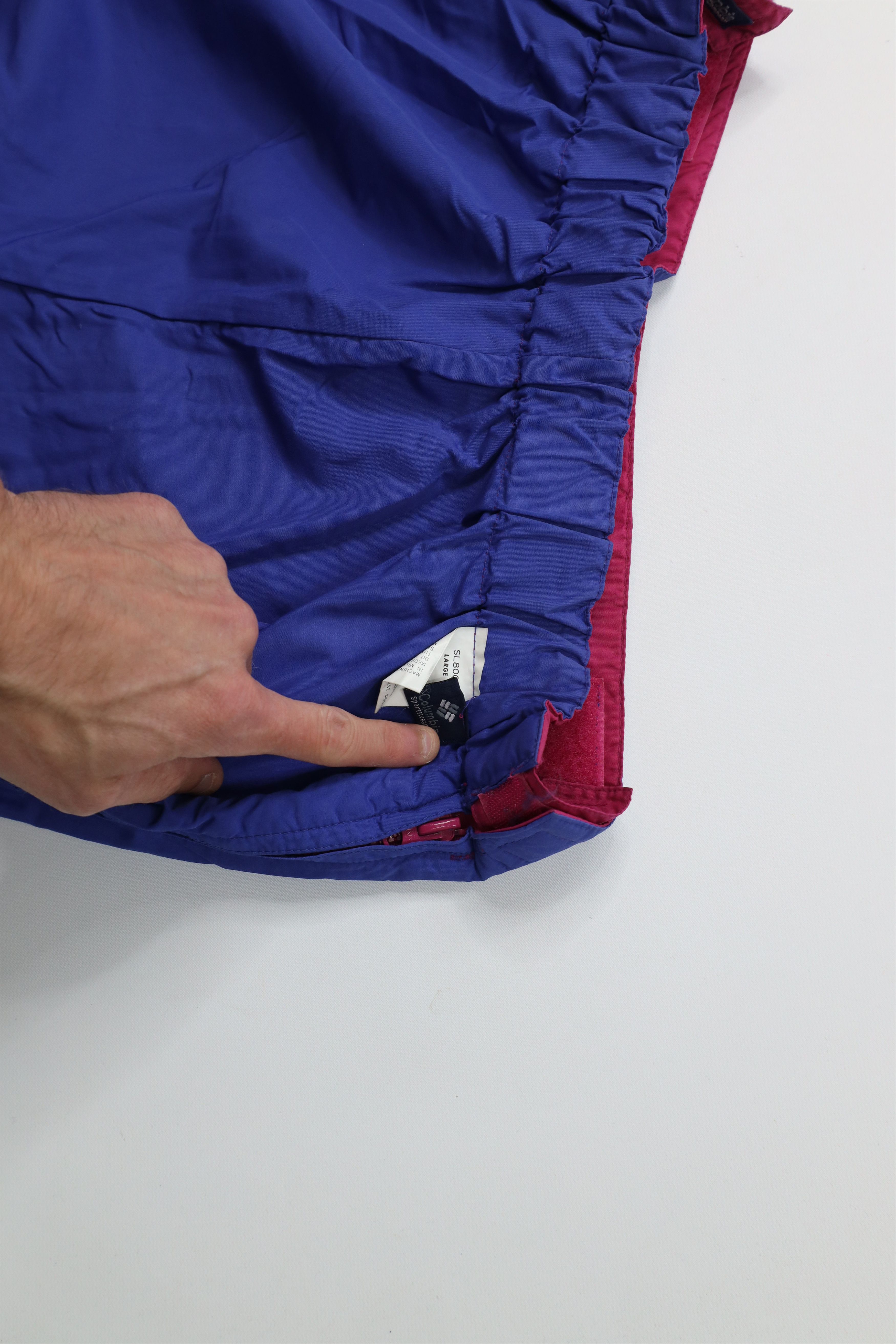 Columbia Vintage 90s Columbia Reversible Hiking Trekking Rain Pants Size 30" / US 8 / IT 44 - 7 Thumbnail