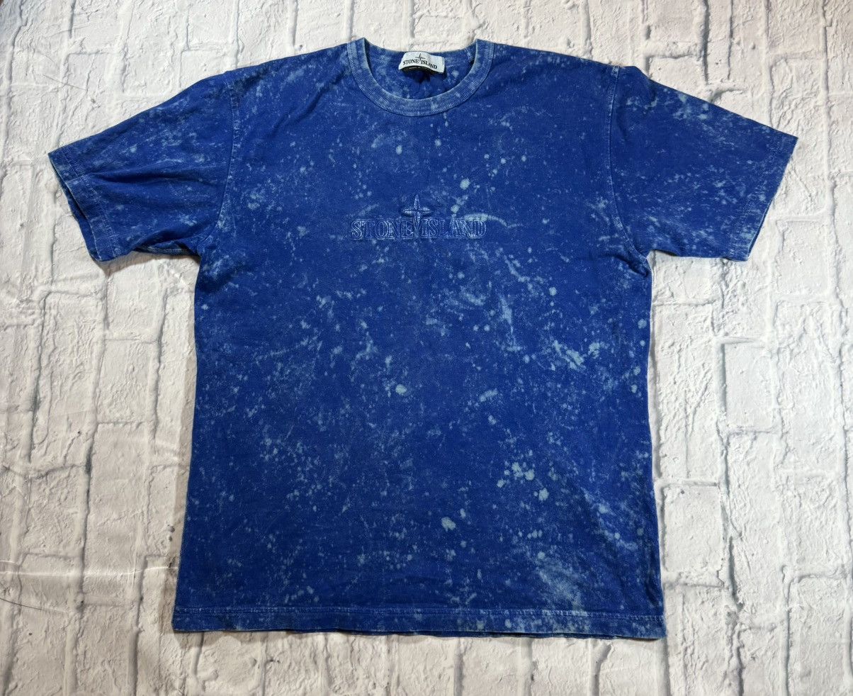 Stone Island Stone Island Embroidered Logo Splatter T-Shirt Size US L / EU 52-54 / 3 - 1 Thumbnail