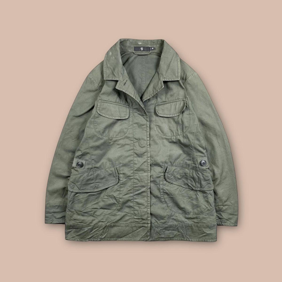 JW Anderson × Uniqlo Uniqlo x JW Anderson Military Green Parka Jacket Size US L / EU 52-54 / 3 - 1 Thumbnail