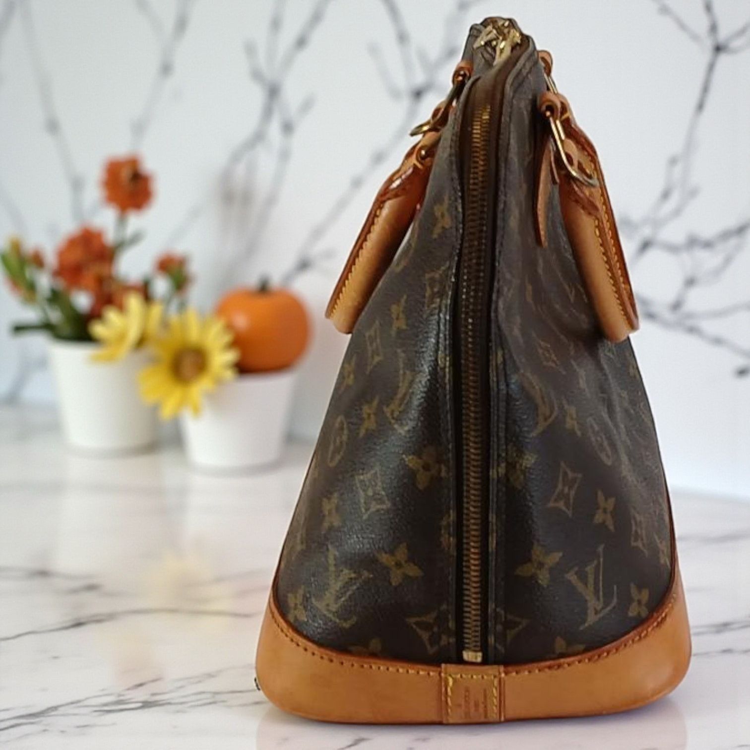 Louis Vuitton Louis Vuitton Alma PM Monogram Handbag - Vintage Authentic Size ONE SIZE - 3 Thumbnail
