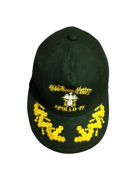 Vintage Vintage Uss Hornet CVS 17 Apollo 17 Hat Size ONE SIZE - 3 Thumbnail