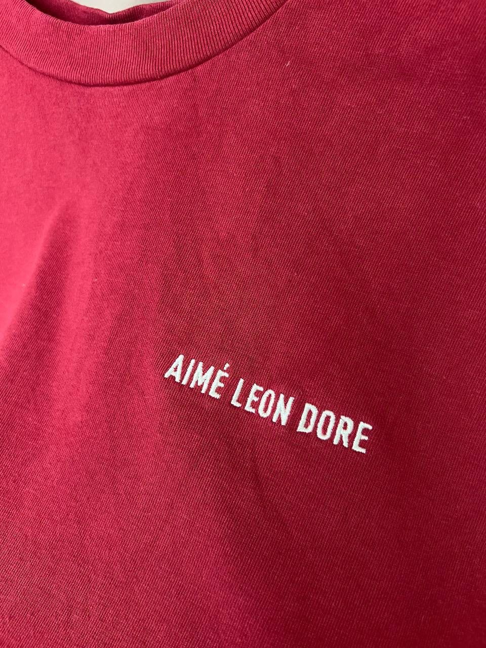 Aime Leon Dore Aime Leon Dore T-Shirt Mens Size M Red Short Sleeve Size US M / EU 48-50 / 2 - 9 Thumbnail