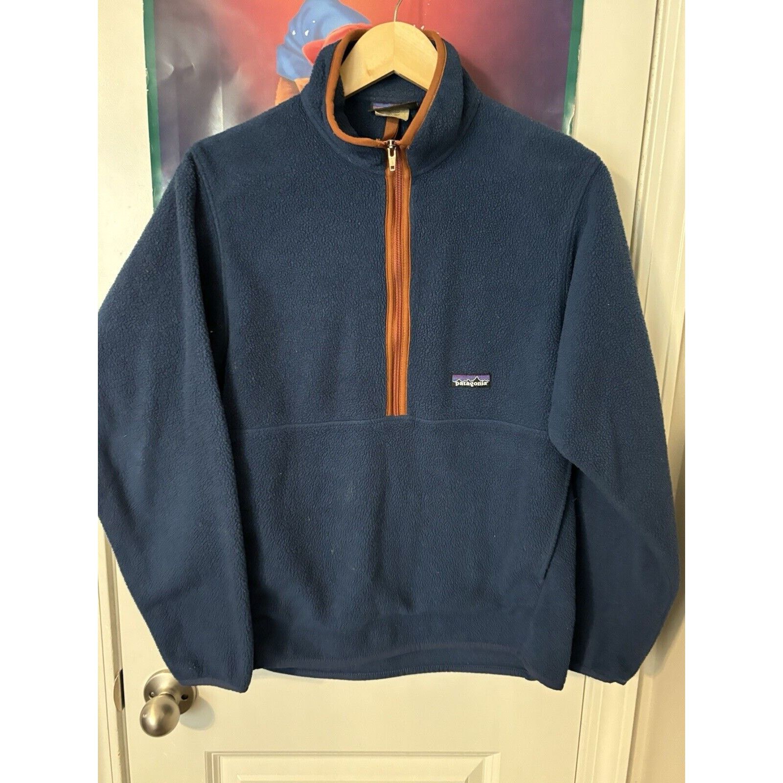 Patagonia Vintage patagonia blue 1/2 zip mens synchilla size small Size US S / EU 44-46 / 1 - 5 Thumbnail