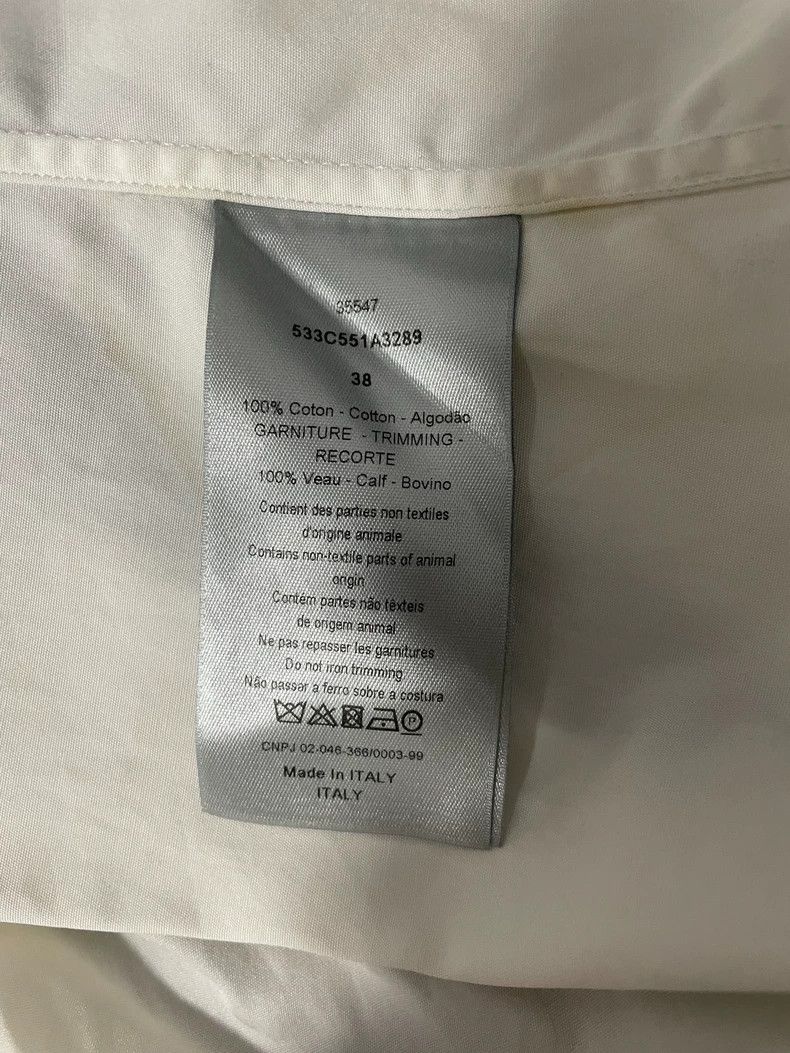 Dior Dior size 38 Logo White Shirt 2501-Nextarrow Size US L / EU 52-54 / 3 - 4 Thumbnail