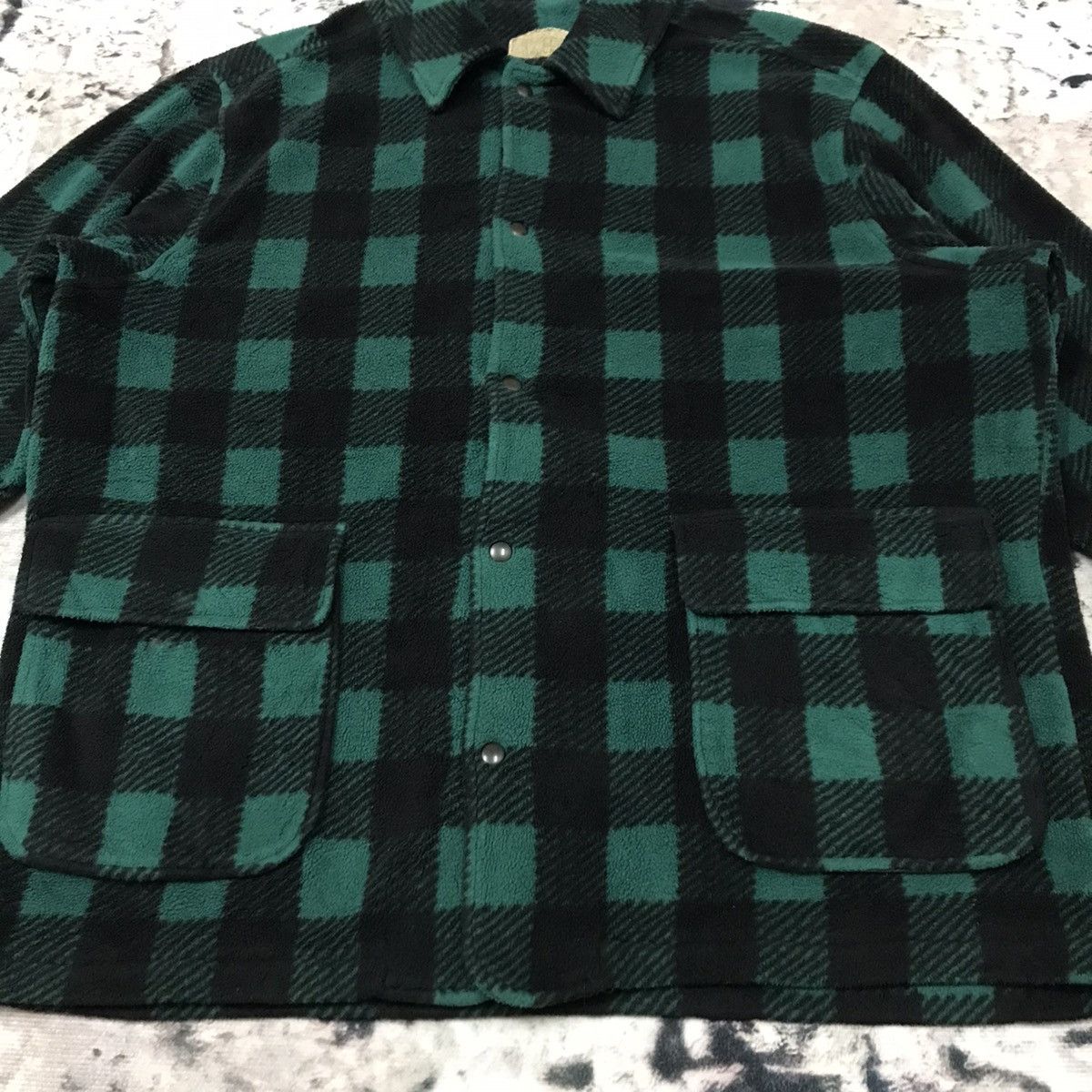 Woolrich Woolen Mills Vintage Woolrich Flannel Fleece Worker Jacket Size US XXL / EU 58 / 5 - 4 Thumbnail