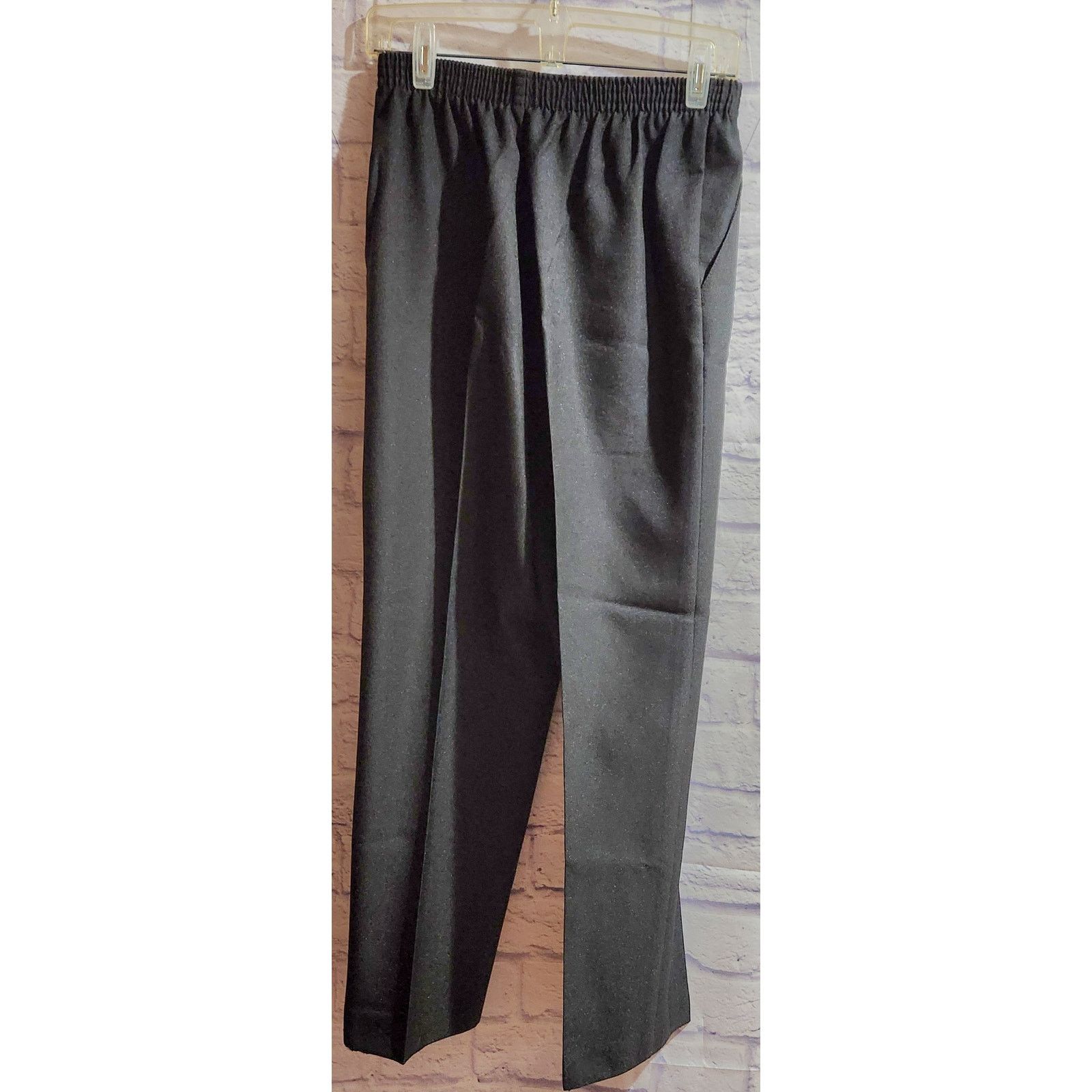Other Vintage DonnKenny Classics Gray Elastic Waist Pants 12 Size 34" / US 12 / IT 48 - 4 Thumbnail