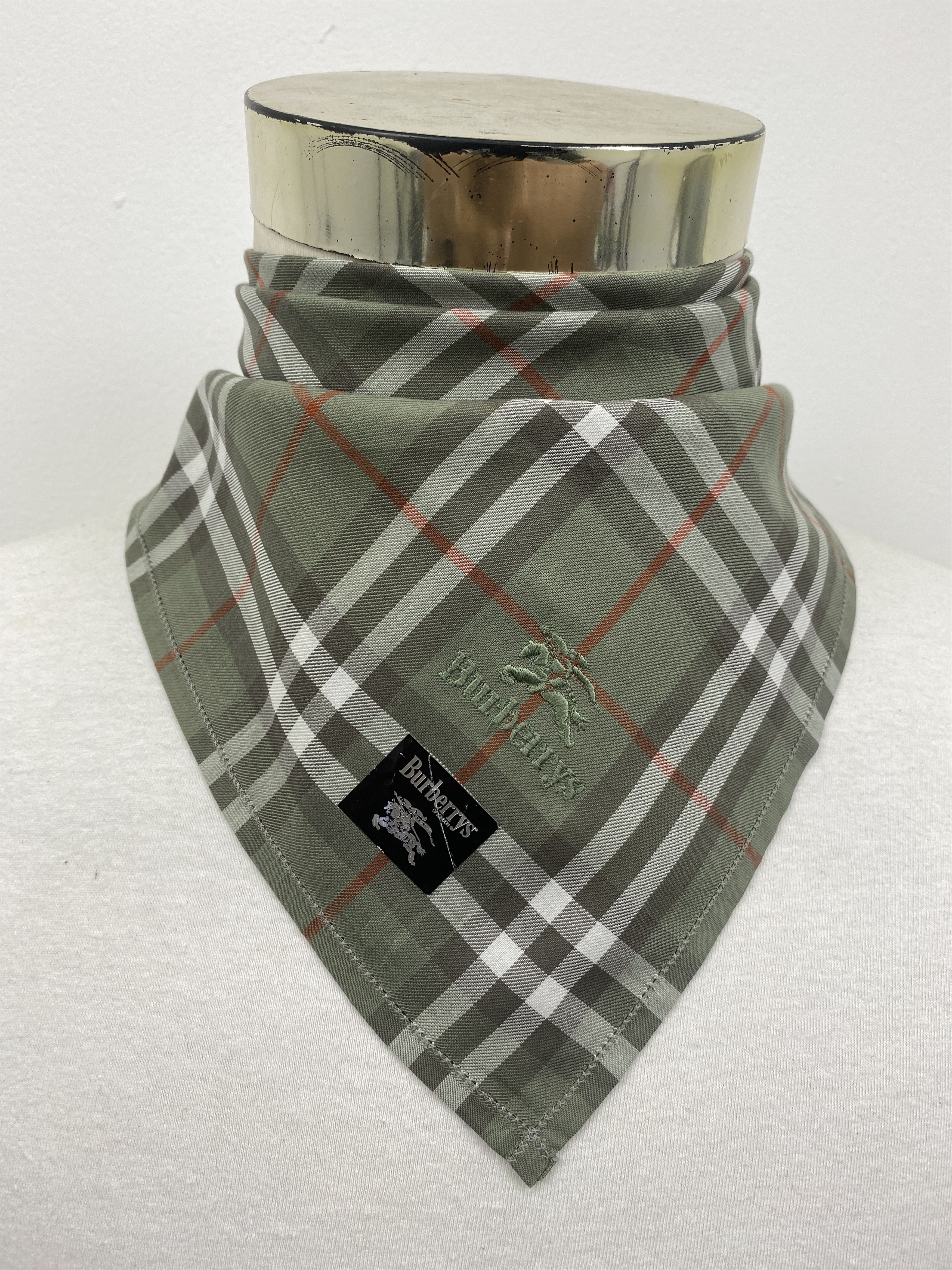 Burberry Burberrys Handkerchief / Bandana / Neckerchief HKC0212 Size ONE SIZE - 1 Thumbnail