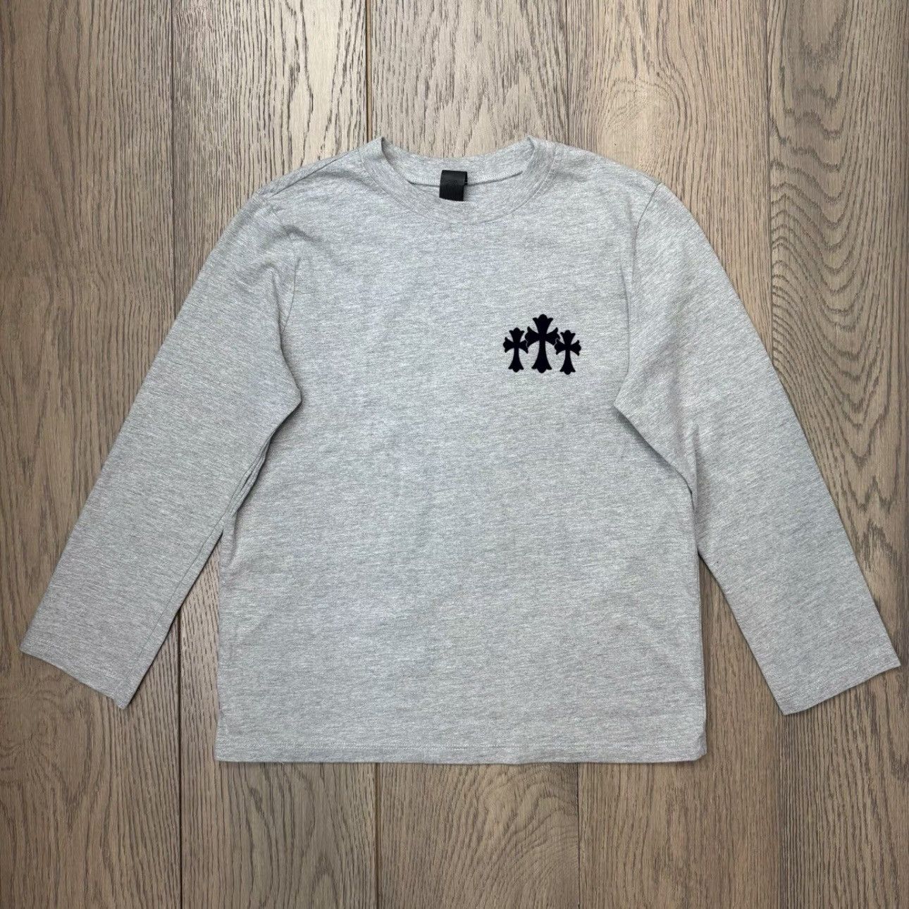 Chrome Hearts Chrome Hearts Triple Cross Hollywood Long Sleeve T