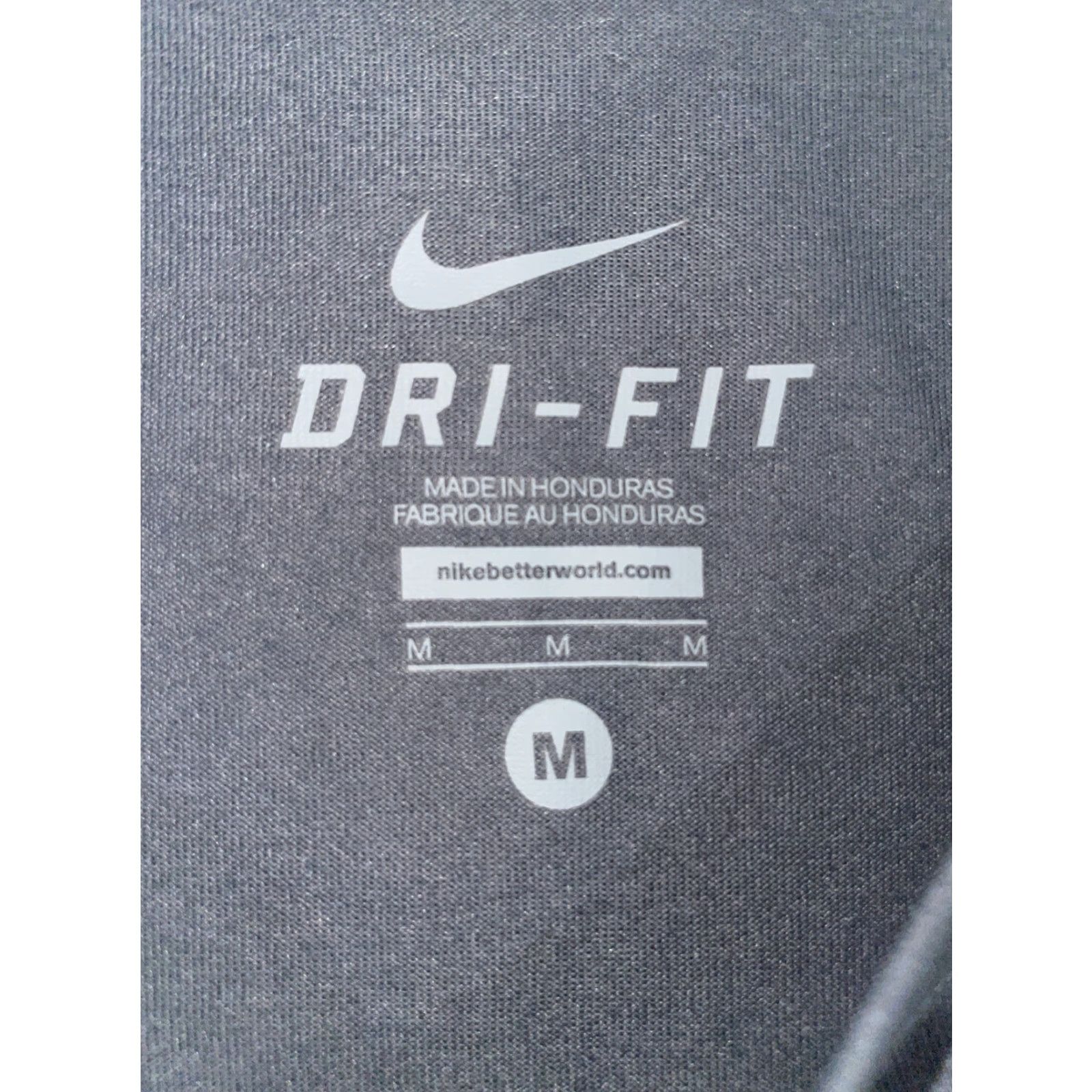 Nike Nike Dri-FIT grey Stretchy 100% Polyester graphic Tee mens size M Nike Dri-FIT Grey Stretchy 100% Polyester graphic Tee Mens Size M Size US M / EU 48-50 / 2 - 2 Thumbnail