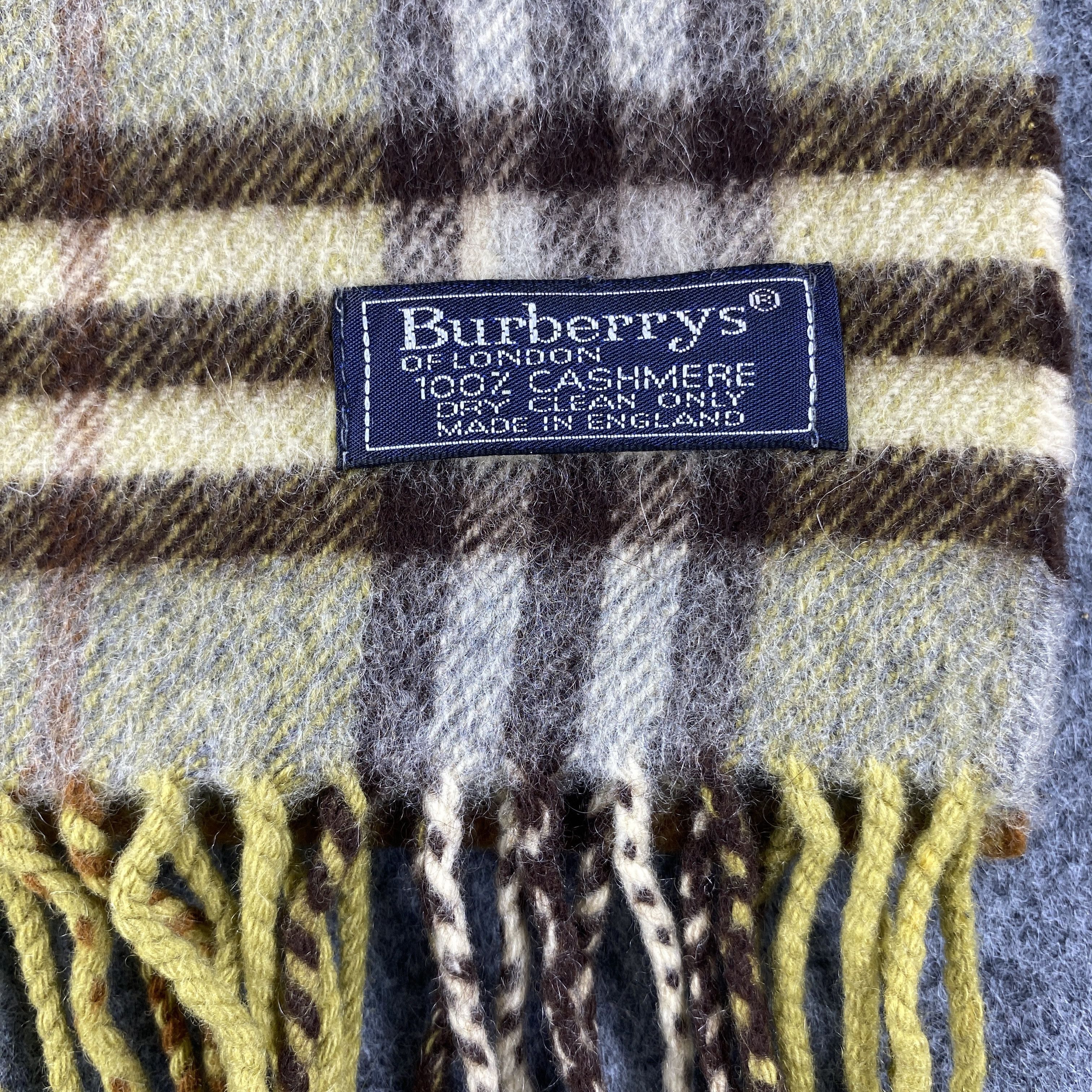 Burberry × Vintage GF10396 Burberry Scarf Neck Wear Muffler Size ONE SIZE - 2 Thumbnail