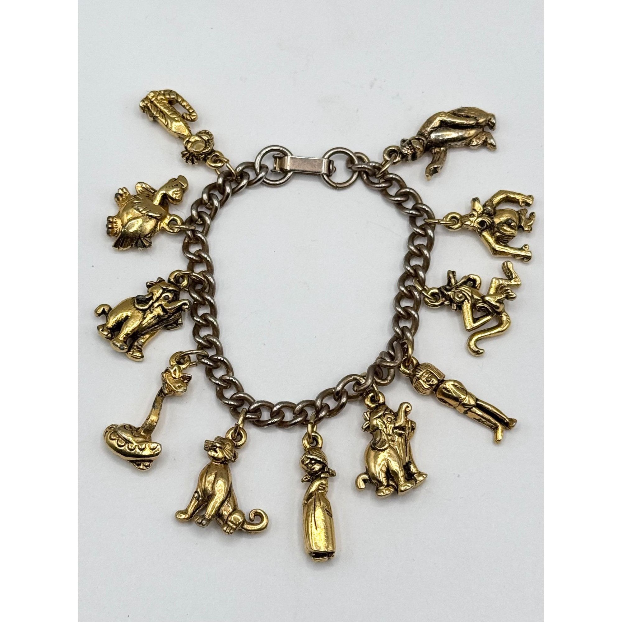 Disney Vintage Walt Disney productions jungle book charm bracelet Size ONE SIZE - 3 Thumbnail