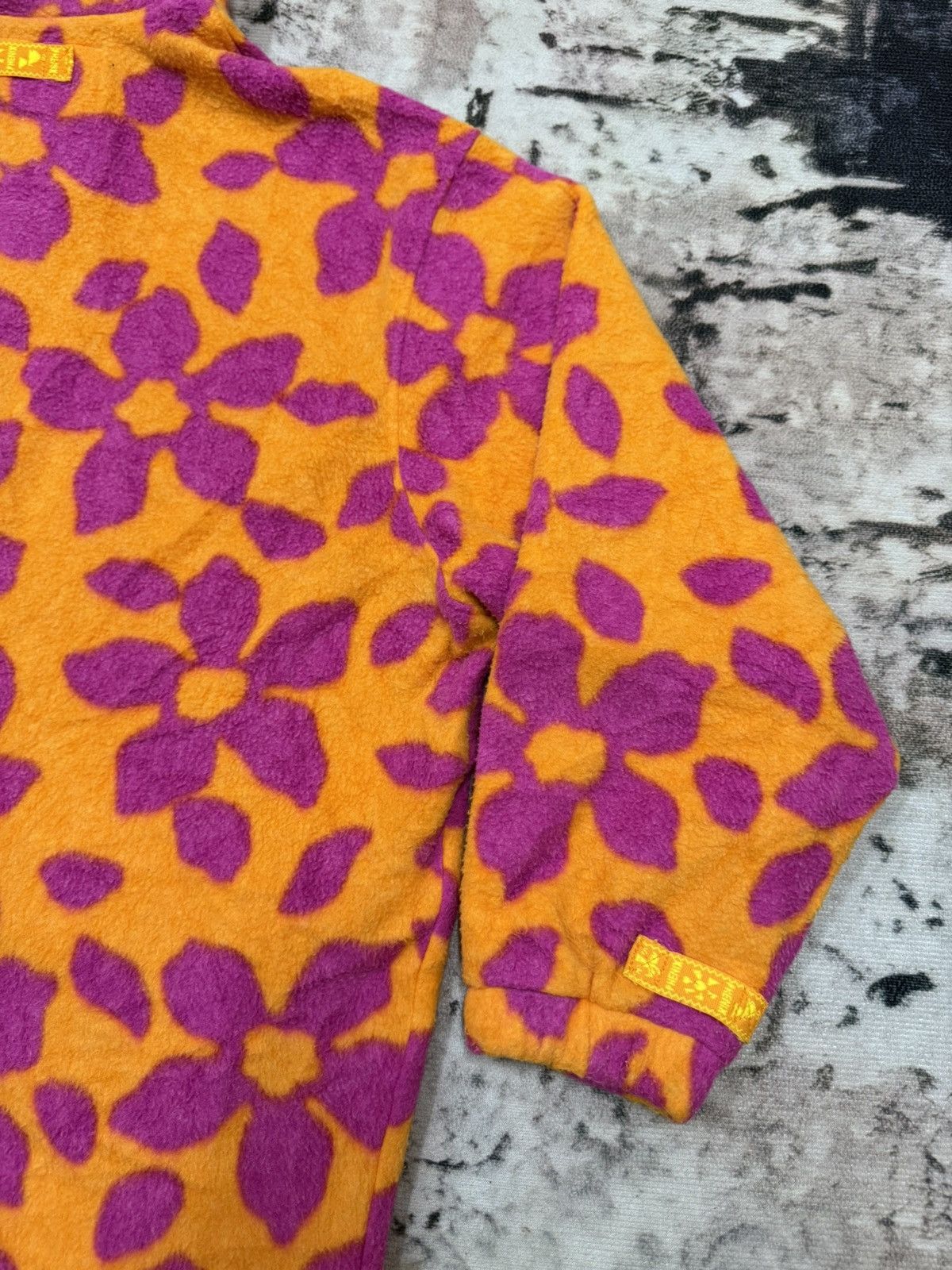 Phenix Vintage 90s Phenix All Over Print Fleece Jacket Button Snap Size US L / EU 52-54 / 3 - 15 Thumbnail