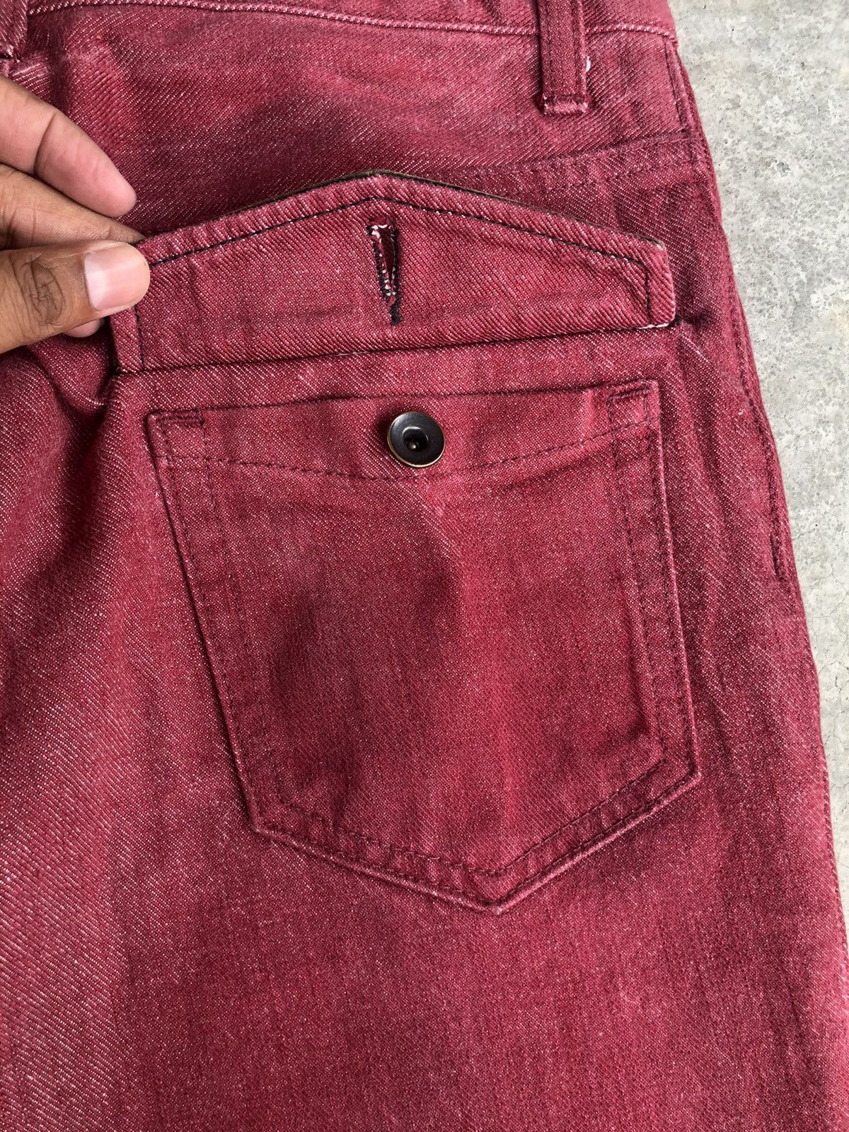 Issey Miyake Distressed Jeans Tete Homme Skinny Jeans Japanese Size US 30 / EU 46 - 15 Thumbnail