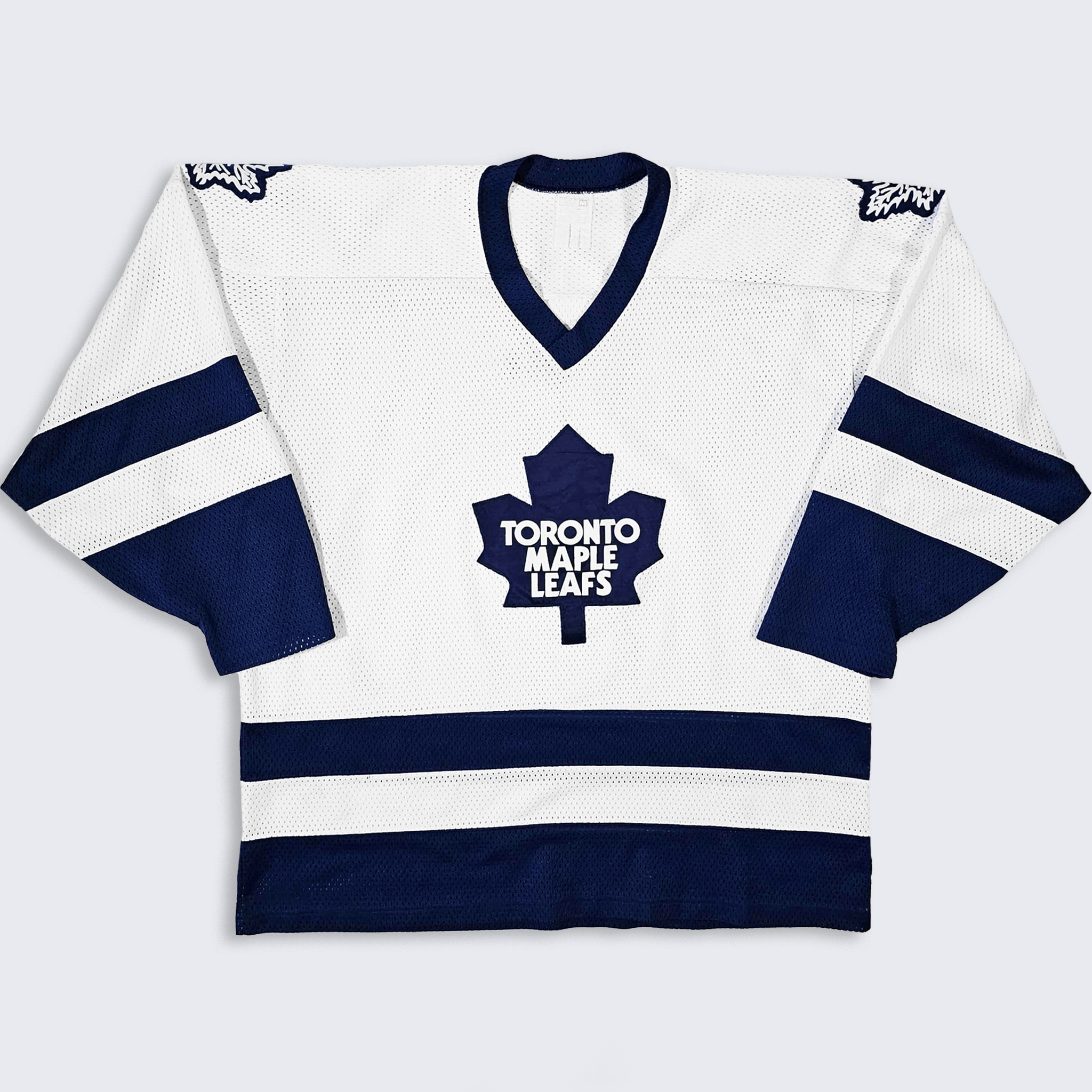 Ccm Toronto Maple Leafs Vintage 90s CCM Mesh Hockey Jersey Size US XL / EU 56 / 4 - 1 Thumbnail