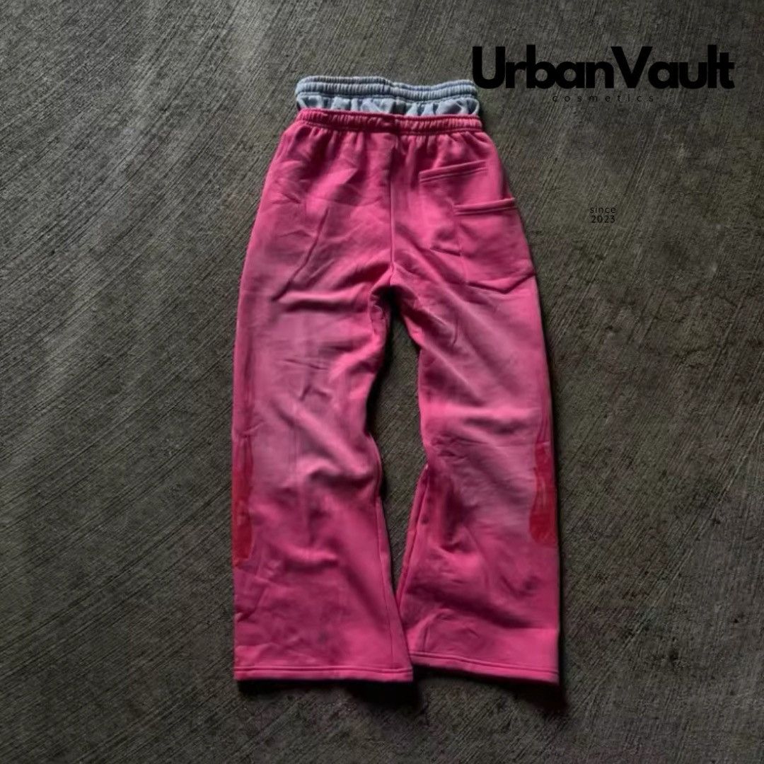 Other Pink Y2K Oversized loose Trouser Size US 43 - 2 Thumbnail