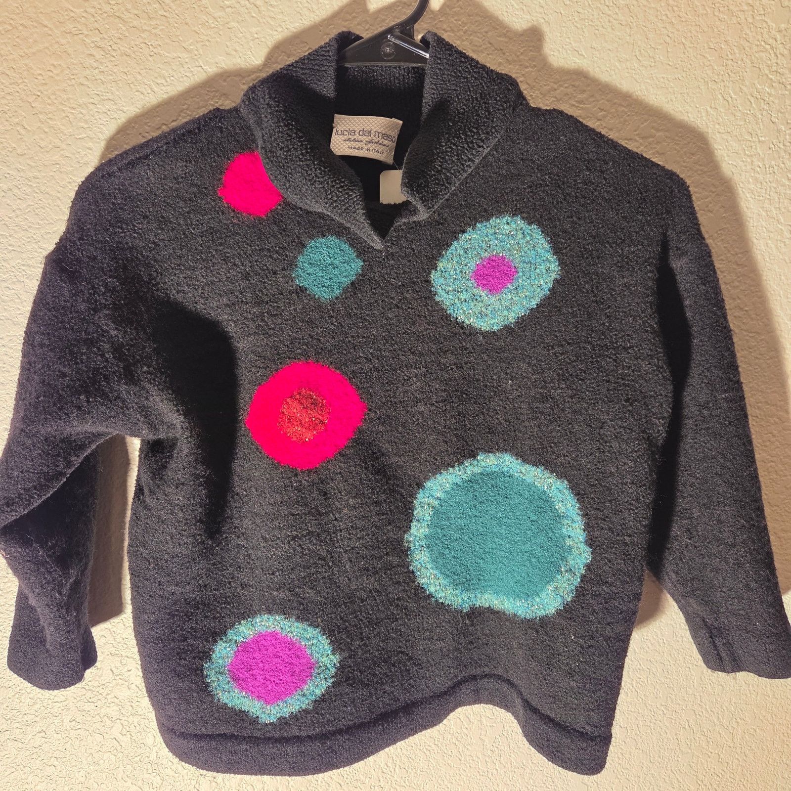 Ciao Lucia Lucia Dal Maso Crop Wool Fleece Sweater - Women's Small Size S / US 4 / IT 40 - 4 Thumbnail
