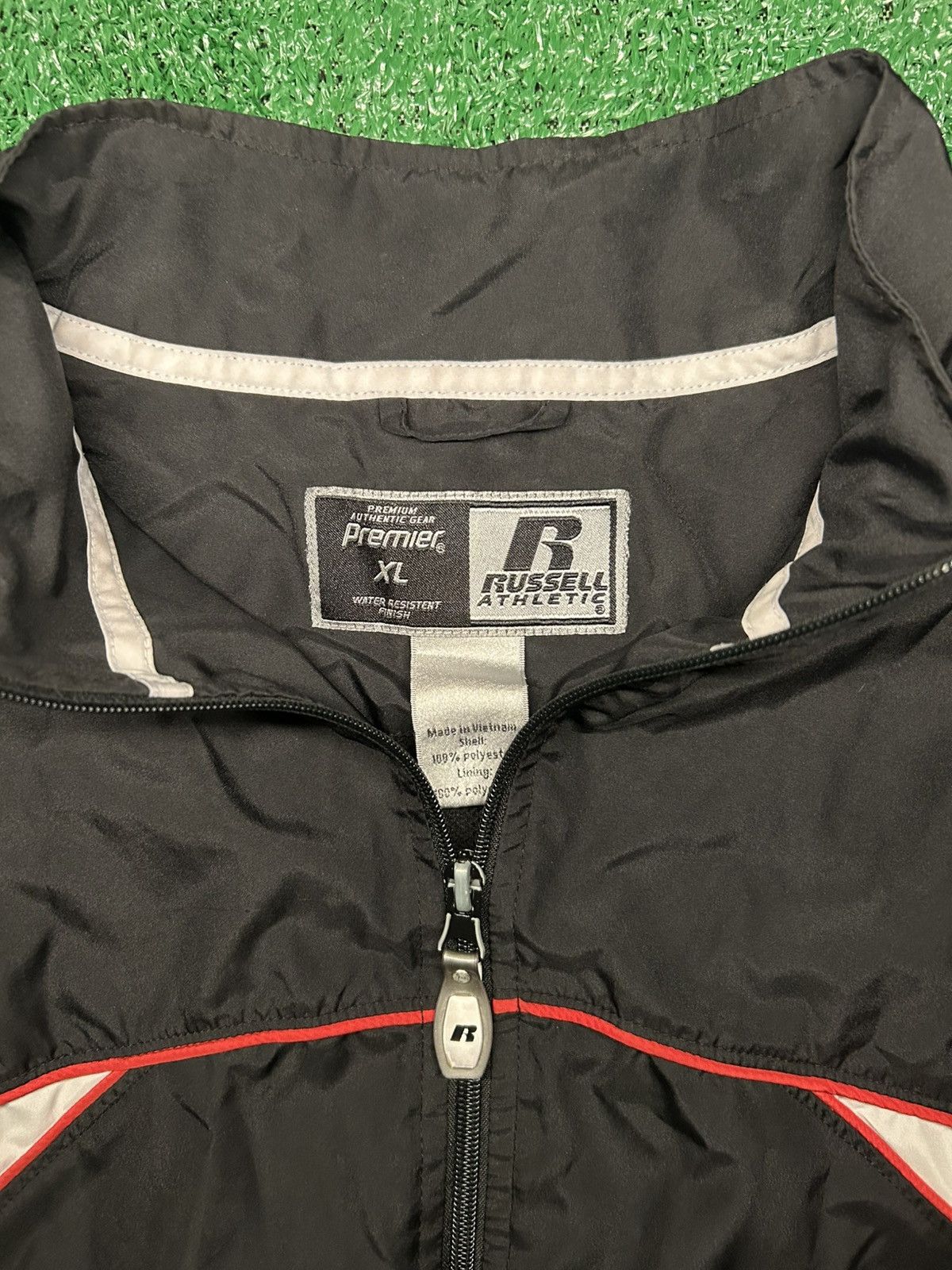 Russell Athletic Russell Premier Athletic Vintage Zip-Up Windbreaker Size US XL / EU 56 / 4 - 2 Thumbnail