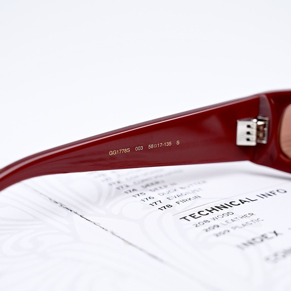 Gucci GUCCI GG1778S SUNGLASSES Size ONE SIZE - 4 Thumbnail