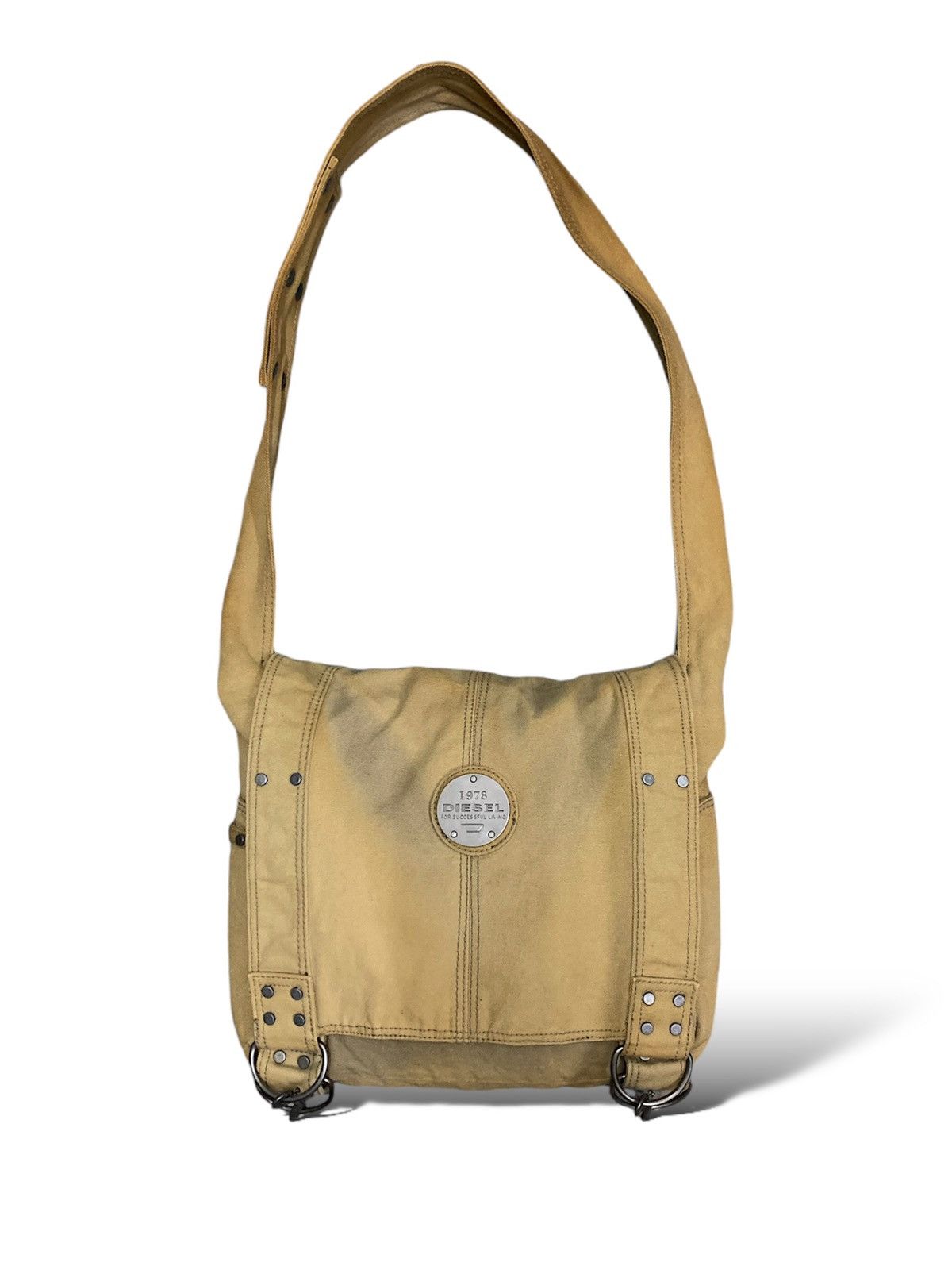 Diesel Canvas Sling Bag