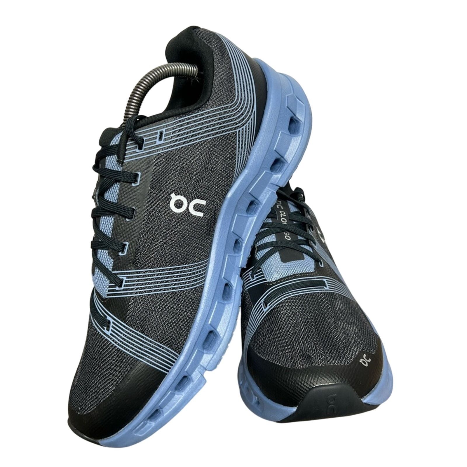 On Cloudgo Men's Running Shoes Black/Shale Blue - NWOB