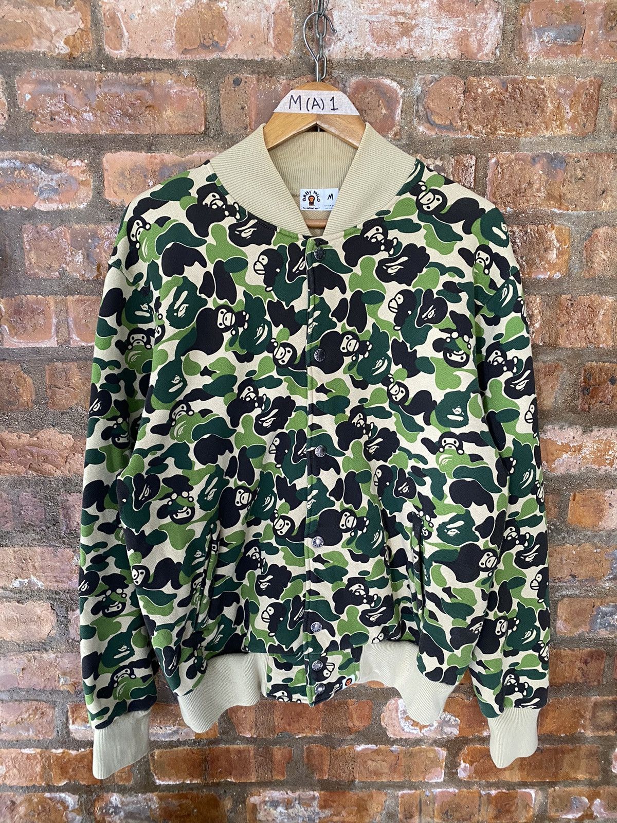 Bape × Nigo OG 2006 Bape Baby Milo ABC camo sweat varsity Size US L / EU 52-54 / 3 - 2 Thumbnail