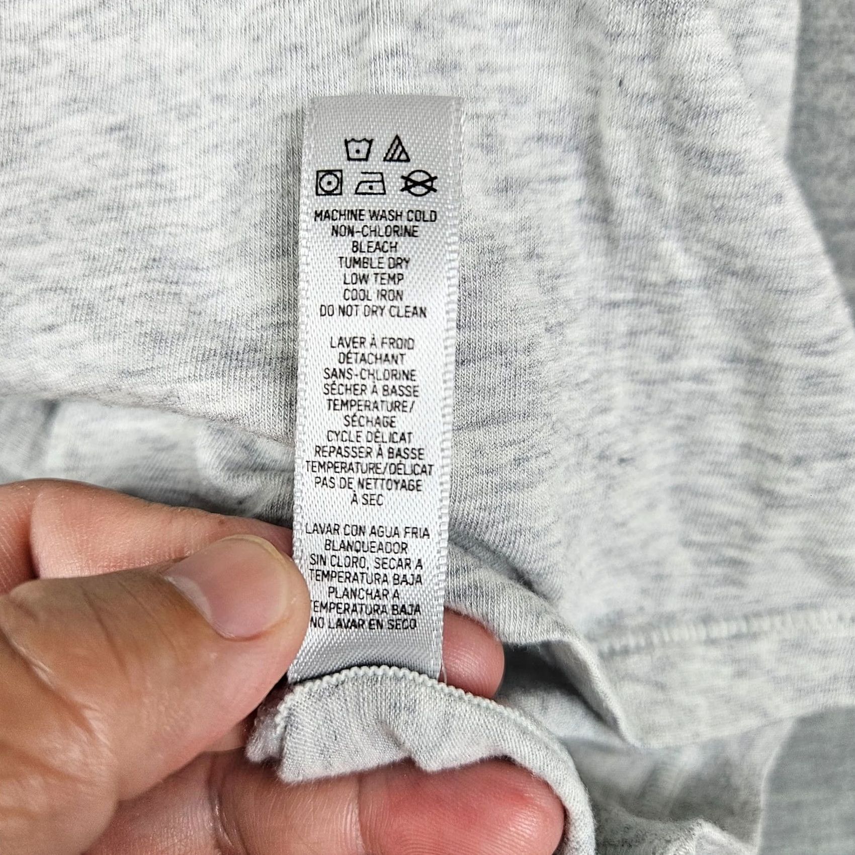 SKIMS Skims Women's Light Gray Sleeveless Tank Top 2X Size Gray Cotton Modal Spandex Regular Tank Womens Size XXL / US 16-18 / IT 52-54 - 7 Thumbnail