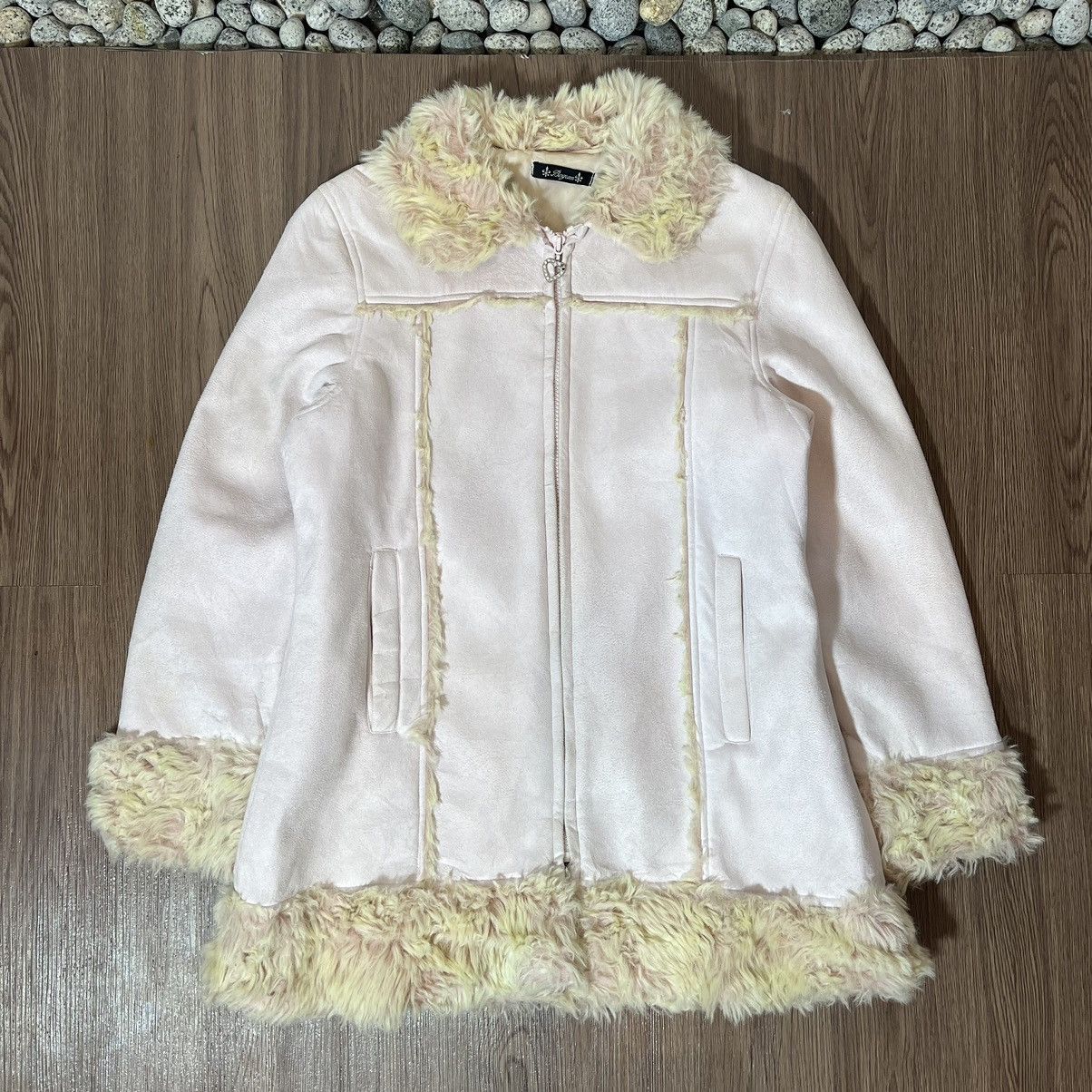 Hysteric Glamour × If Six Was Nine × Japanese Brand Begum Japan Candy Fur Collar Suede Jacket Size US L / EU 52-54 / 3 - 1 Thumbnail
