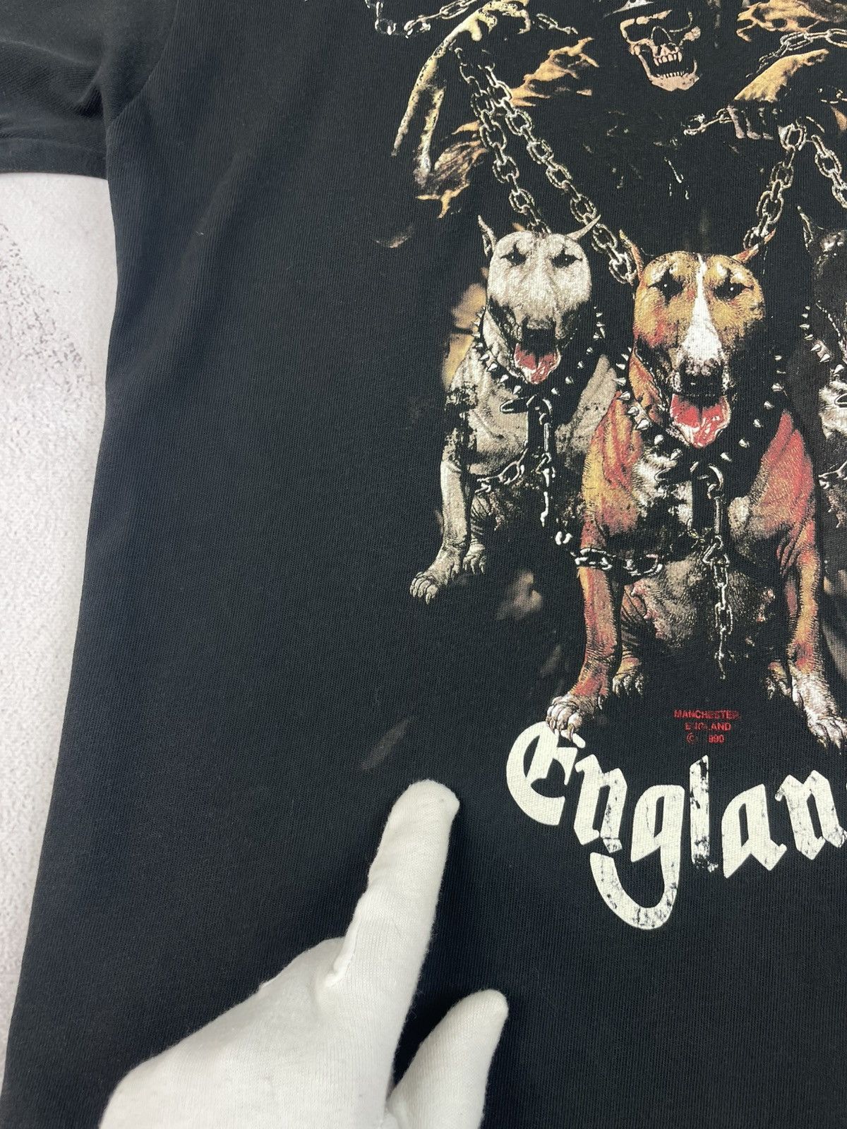 Represent Clo. × Vintage Vintage Represent England Graphic Dogs Metal Band Style Size US XS / EU 42 / 0 - 8 Thumbnail