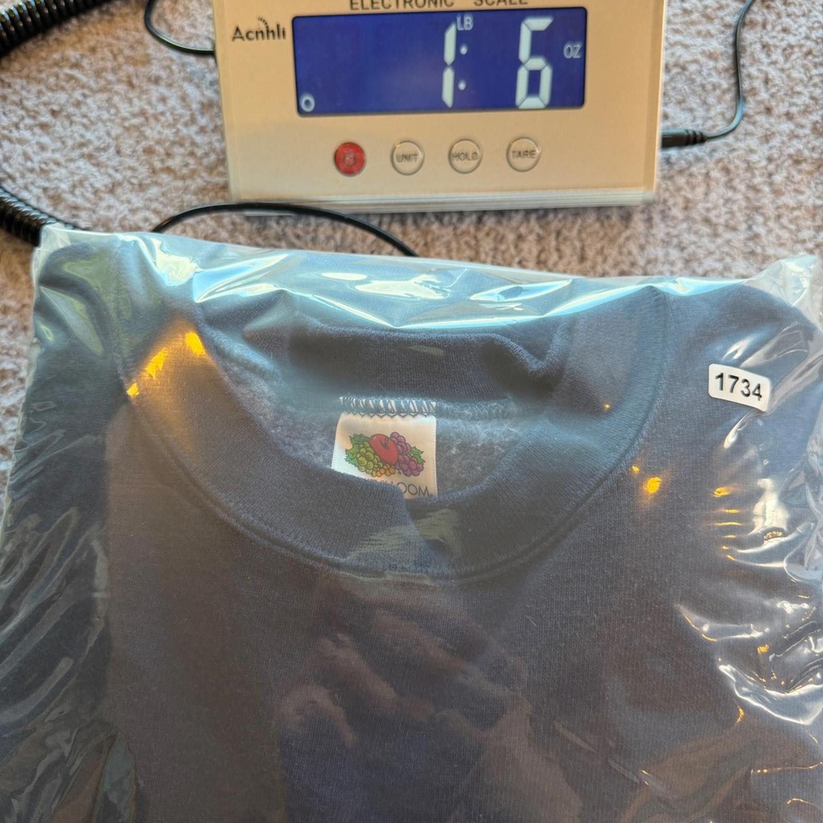 Fruit Of The Loom New Jersey Shark River Hills Fire Co Navy Sweatshirt Mens XL Size US XL / EU 56 / 4 - 5 Thumbnail